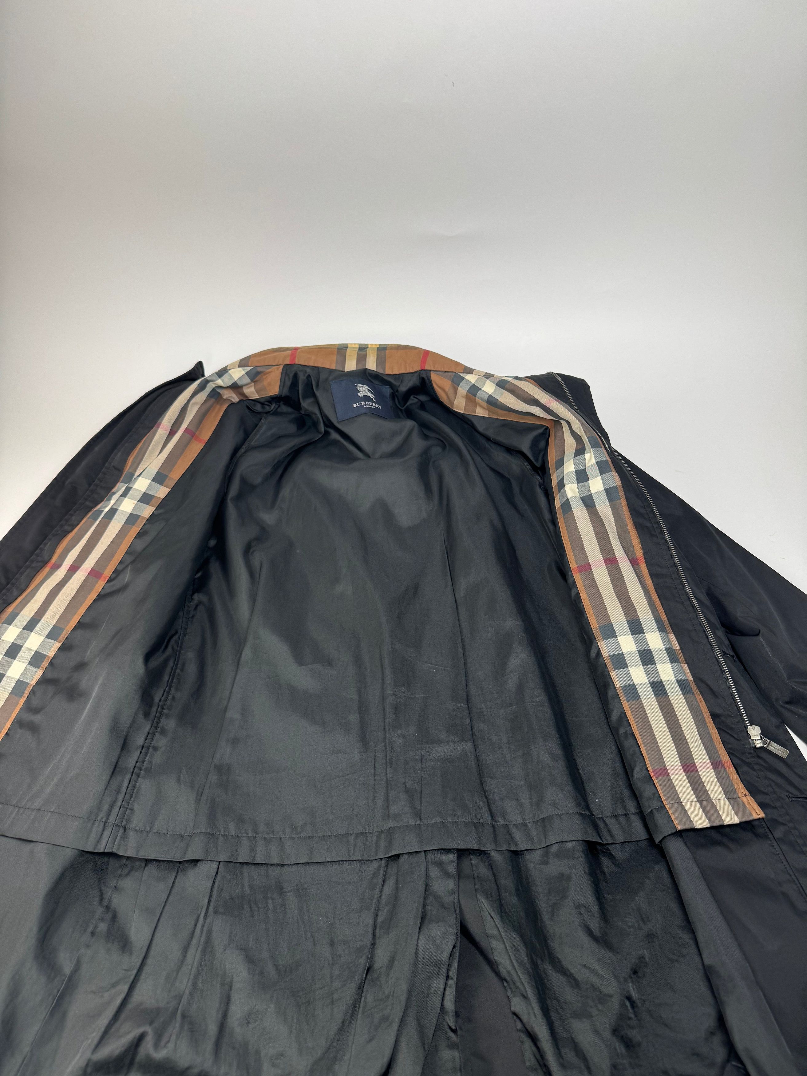 Burberry Vintage Trenchcoat Black Size S / US 4 / IT 40 - 11 Thumbnail