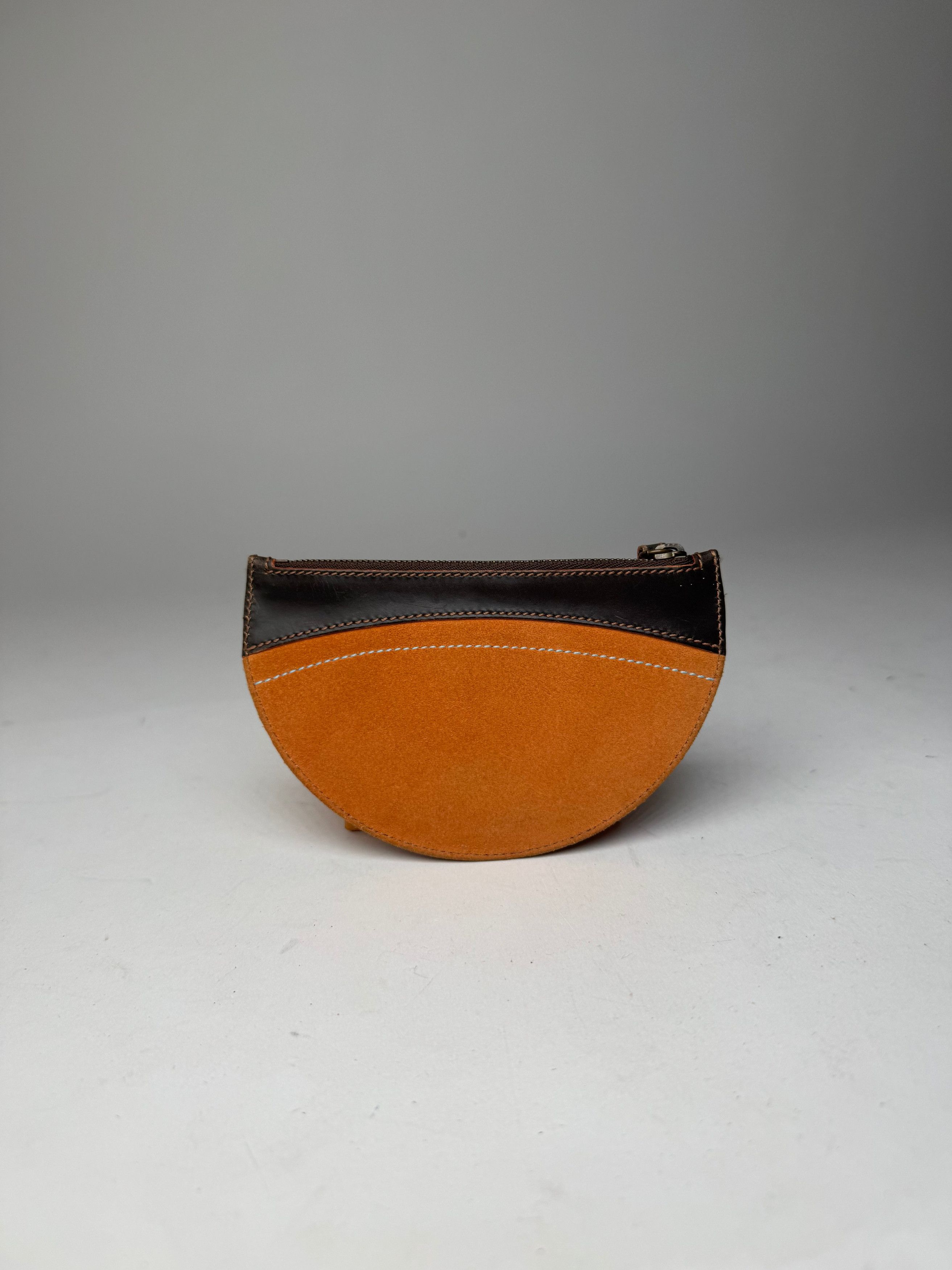 Loewe Vintage Madrid Leather / Suede Card Holder / Clutch Brown or Size ONE SIZE - 2 Thumbnail