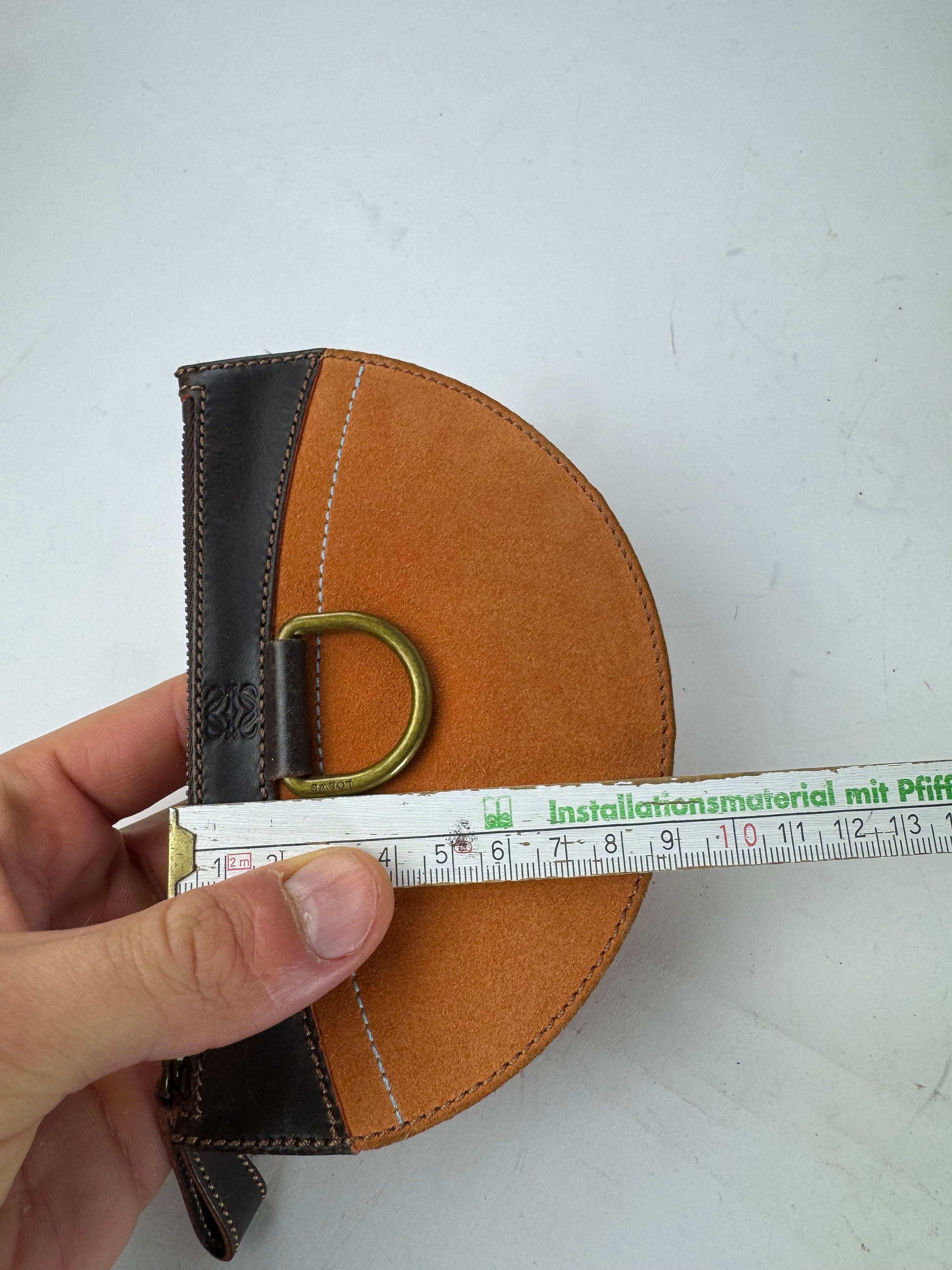 Loewe Vintage Madrid Leather / Suede Card Holder / Clutch Brown or Size ONE SIZE - 8 Thumbnail