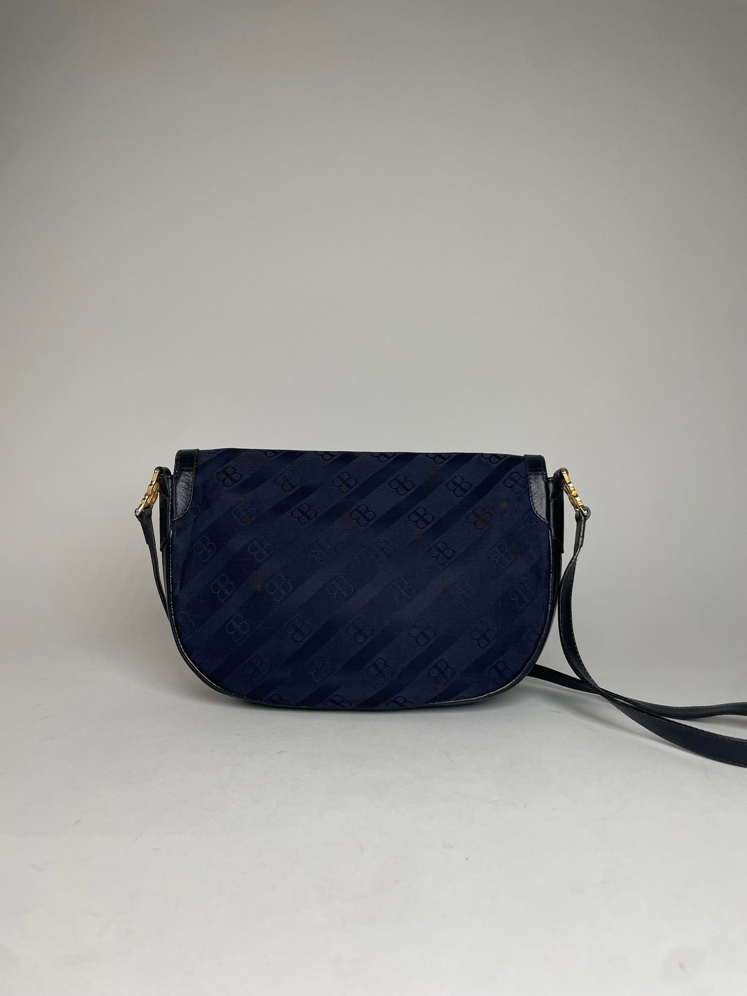 Balenciaga Vintage Monogram Bag Navy Black Size ONE SIZE - 10 Thumbnail