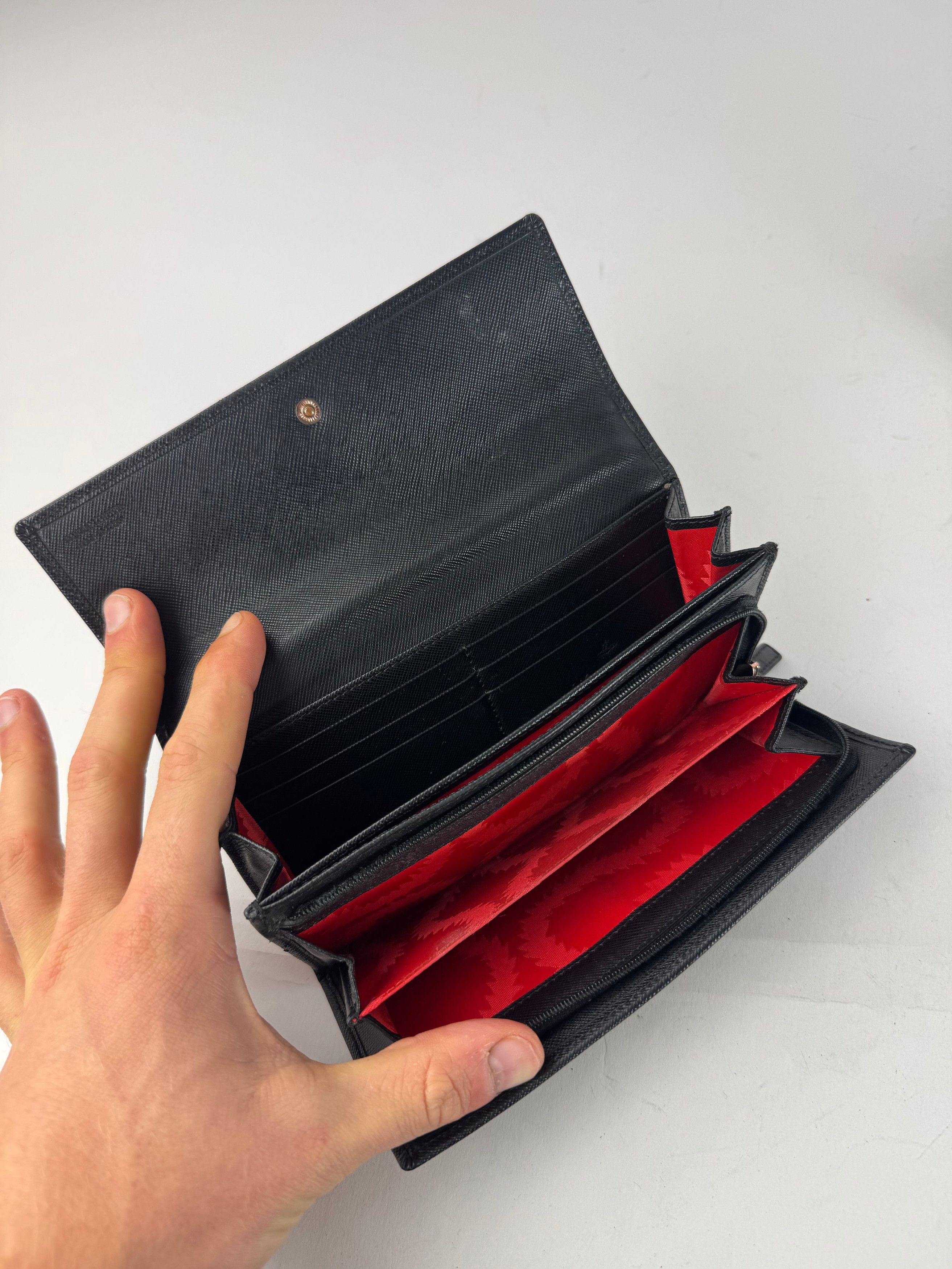 Vivienne Westwood Vintage Leather Wallet Black Size ONE SIZE - 7 Thumbnail