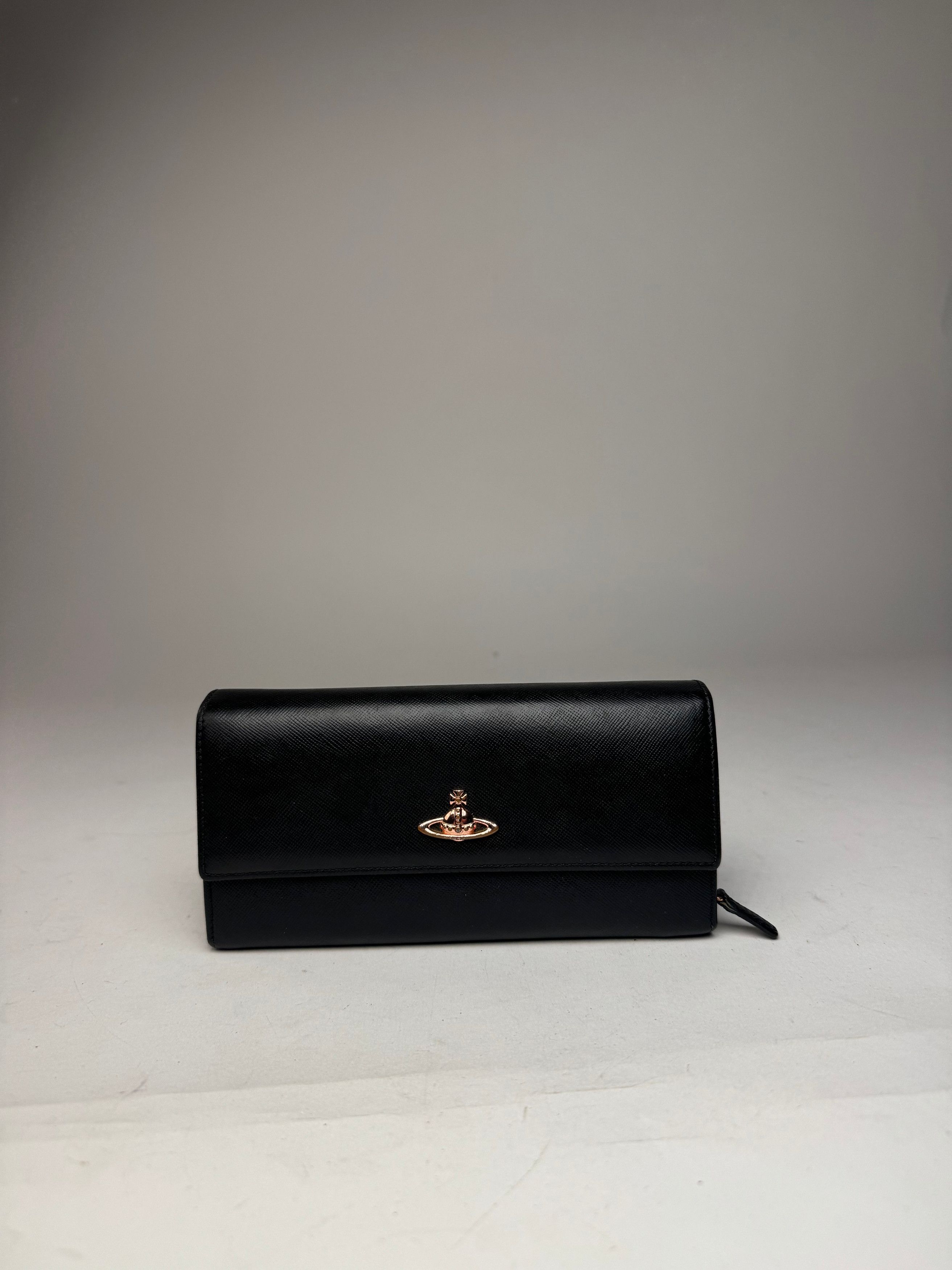 Vivienne Westwood Vintage Leather Wallet Black Size ONE SIZE - 11 Thumbnail