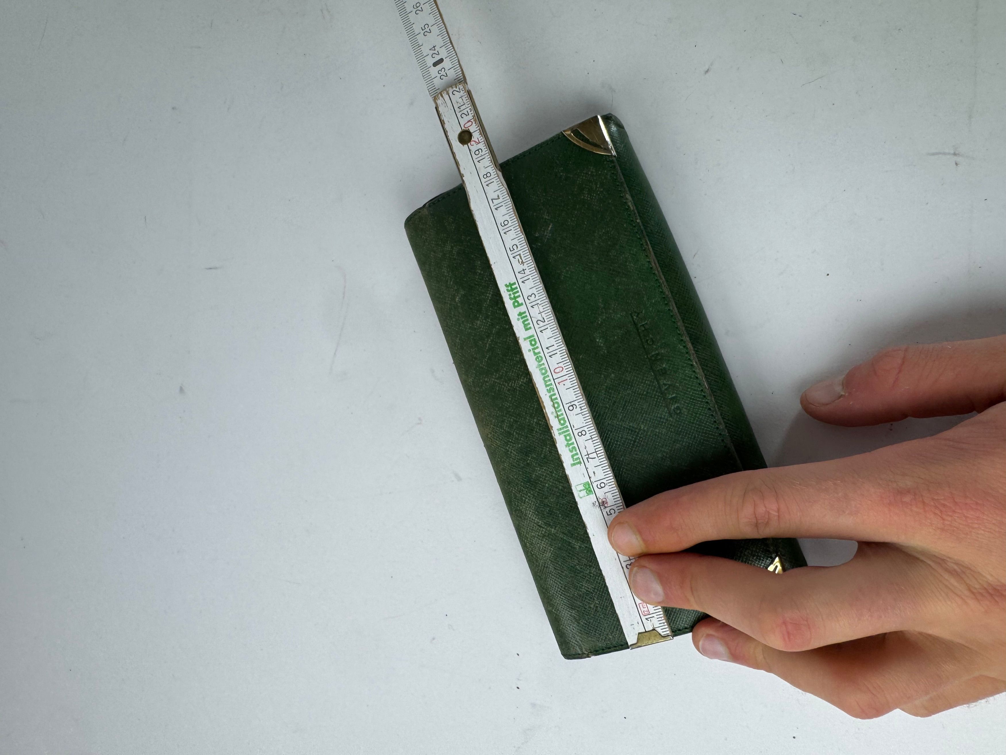 Givenchy Vintage Leather Wallet Green Size ONE SIZE - 7 Thumbnail