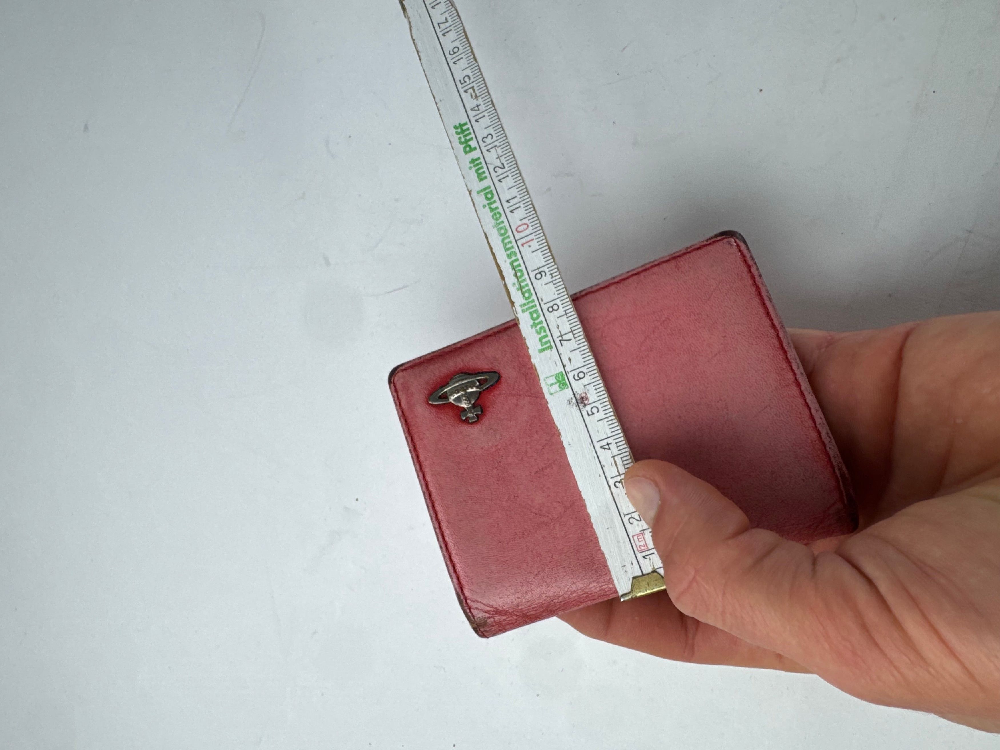 Vivienne Westwood Vintage Leather Card Holder Pink Size ONE SIZE - 8 Thumbnail