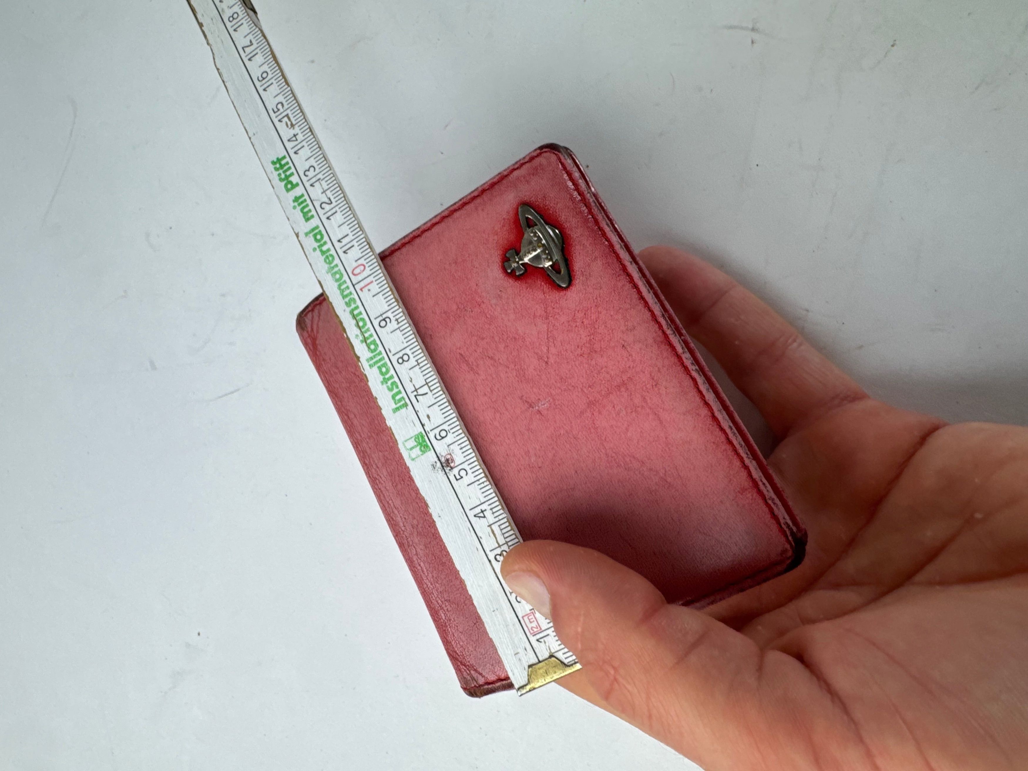 Vivienne Westwood Vintage Leather Card Holder Pink Size ONE SIZE - 7 Thumbnail