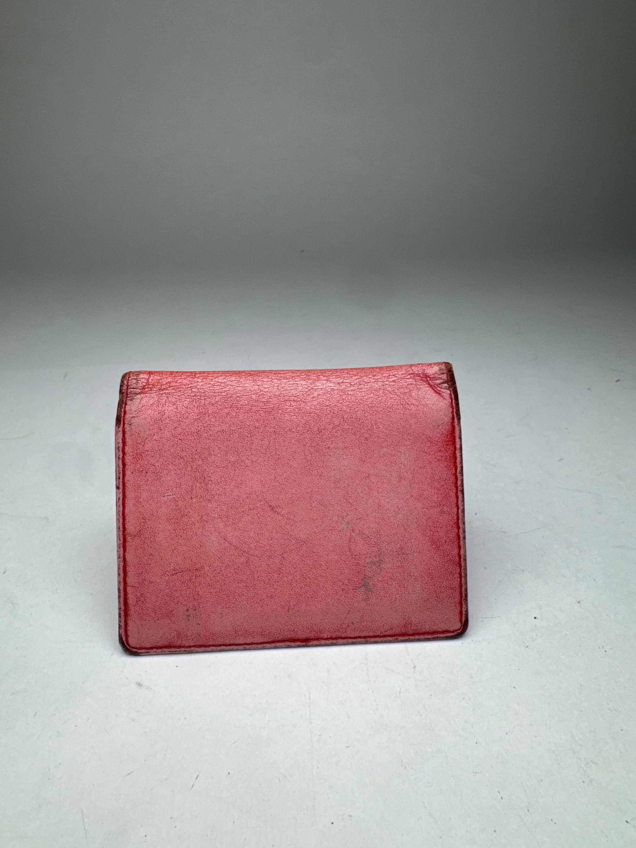 Vivienne Westwood Vintage Leather Card Holder Pink Size ONE SIZE - 2 Thumbnail