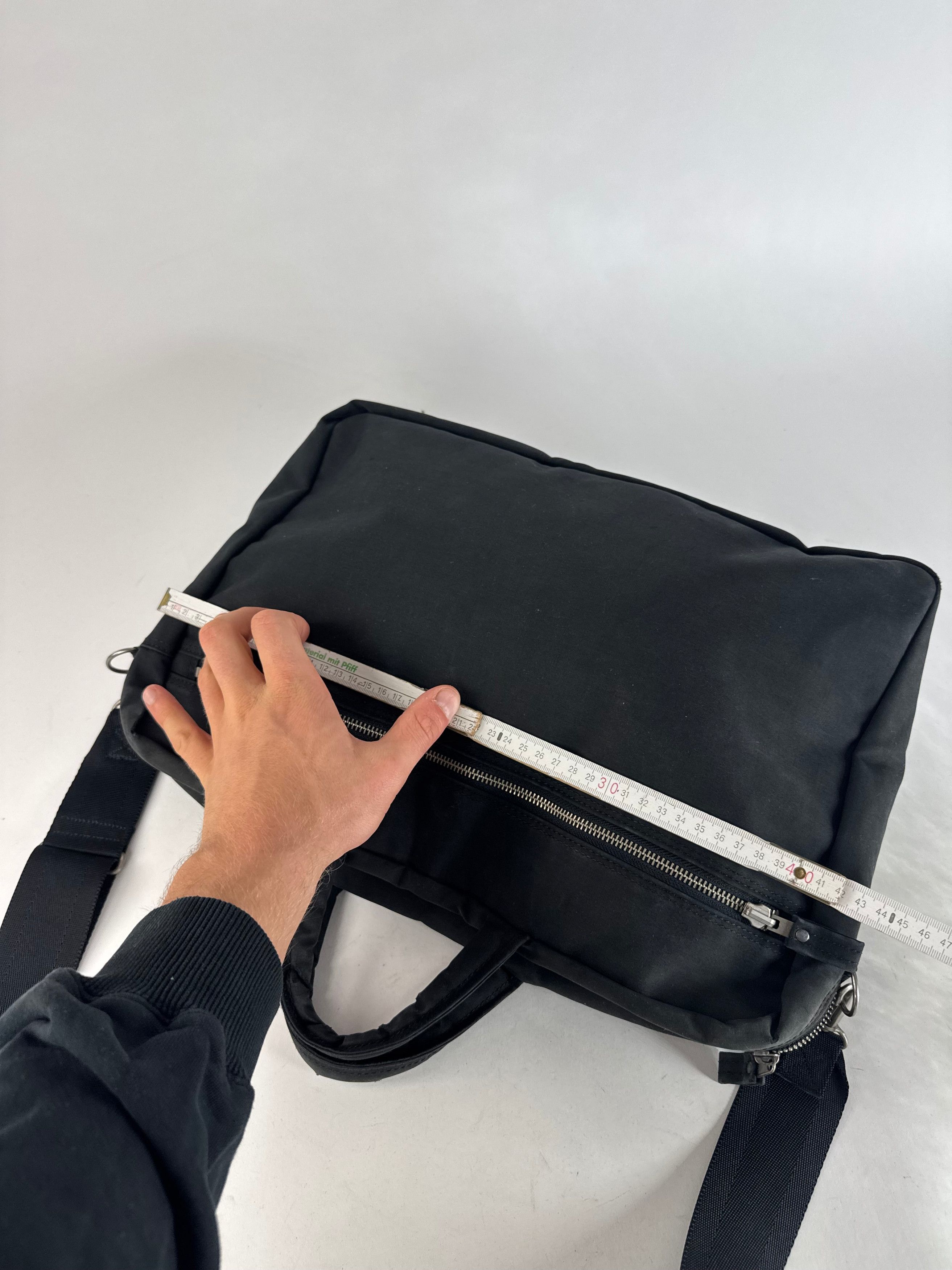 Comme des Garcons Vintage Comme Des Garçons 2Way Handbag Black Size ONE SIZE - 11 Thumbnail