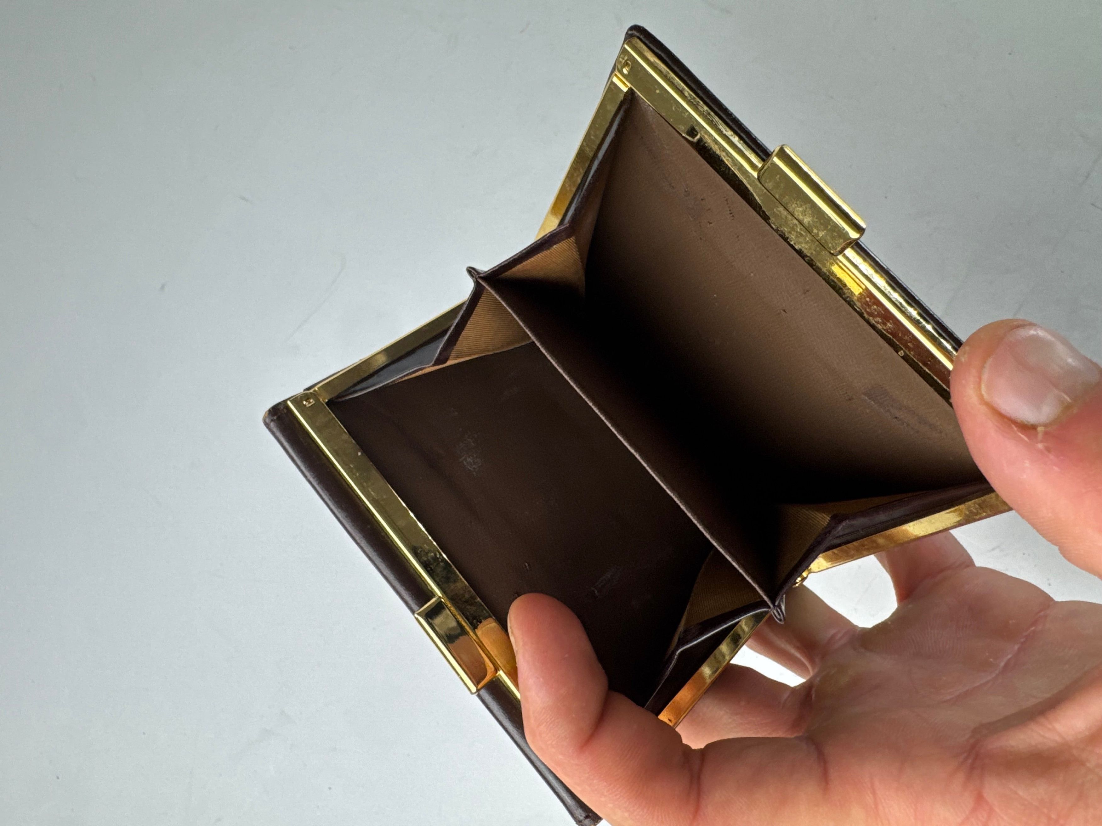 Givenchy Vintage Patent Leather Wallet Brown Size ONE SIZE - 7 Thumbnail