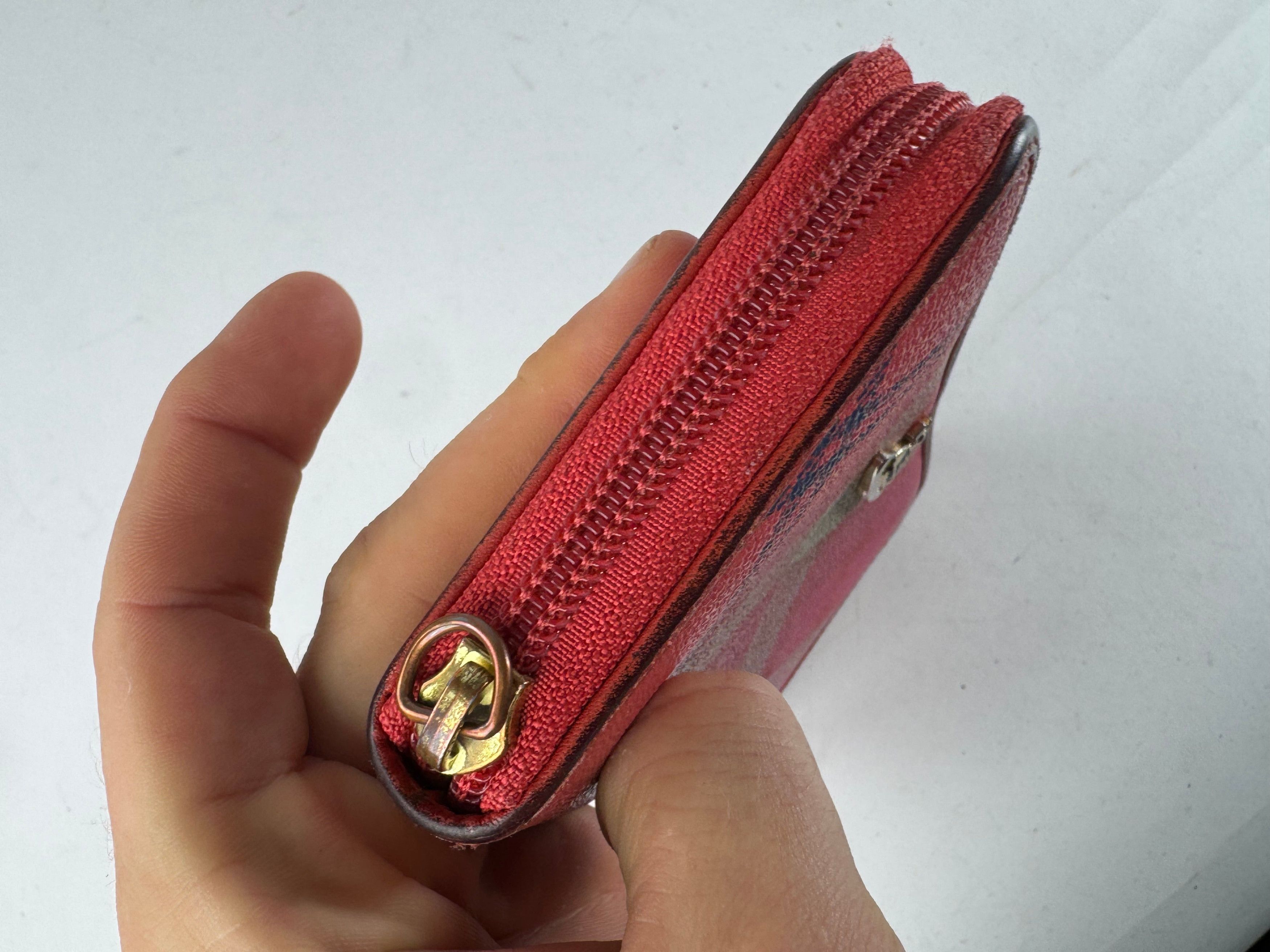 Vivienne Westwood Vintage Leather Checked Wallet Pink Size ONE SIZE - 5 Thumbnail