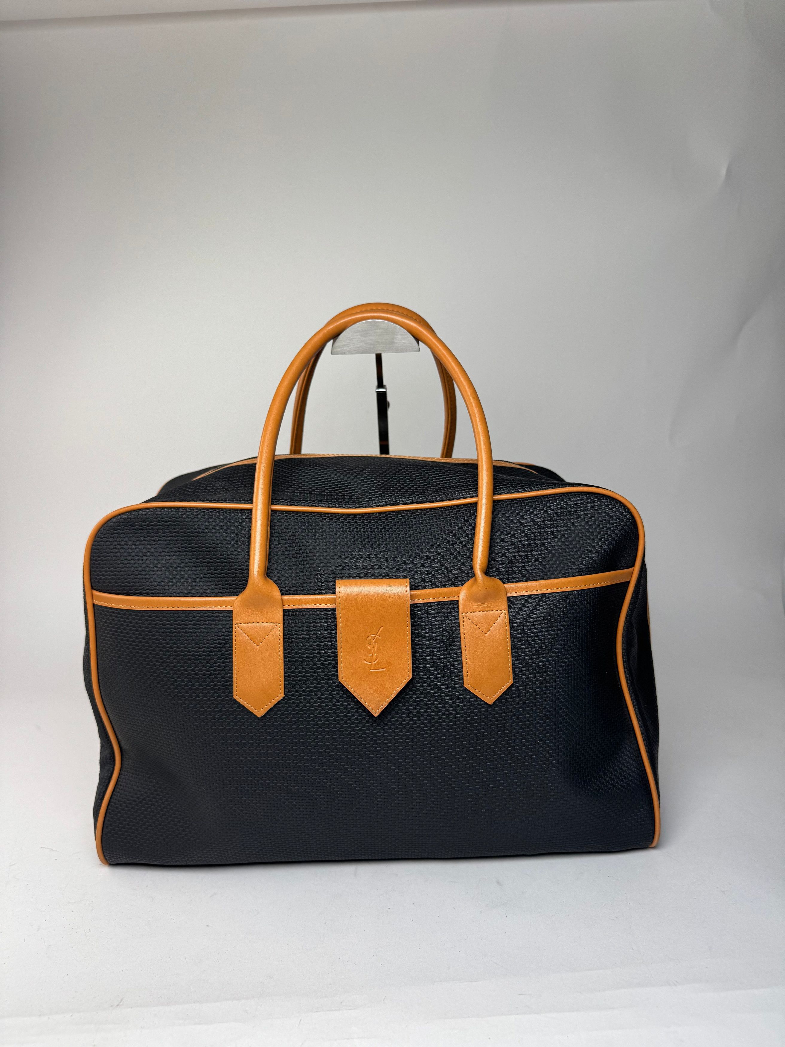 Other Vintage Yves Saint Laurent Travel Bag Black Brown Size ONE SIZE - 14 Thumbnail