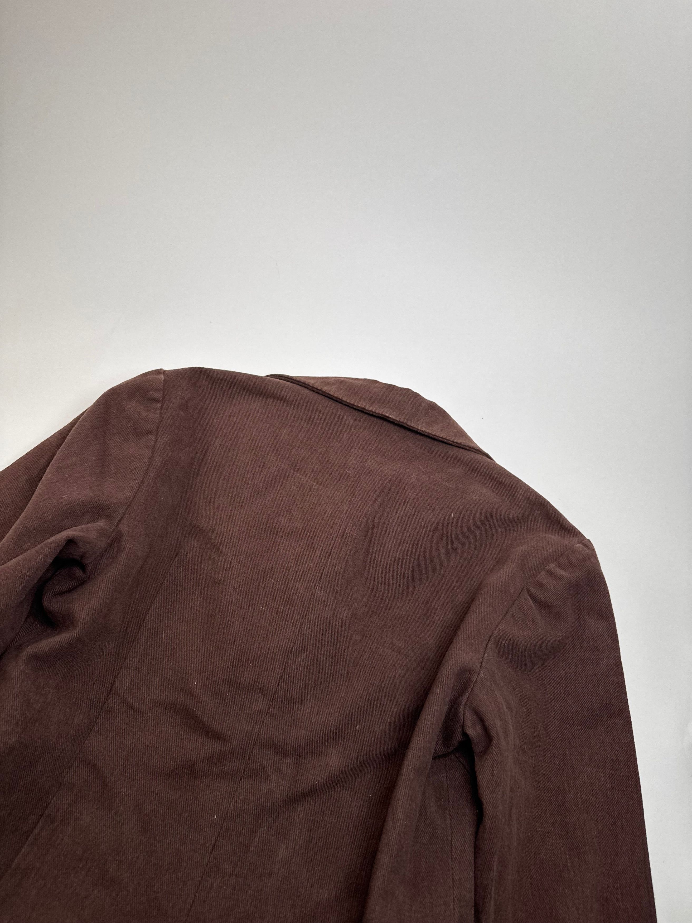 Balenciaga Vintage Short Trenchcoat Brown 38\M Size S / US 4 / IT 40 - 10 Thumbnail