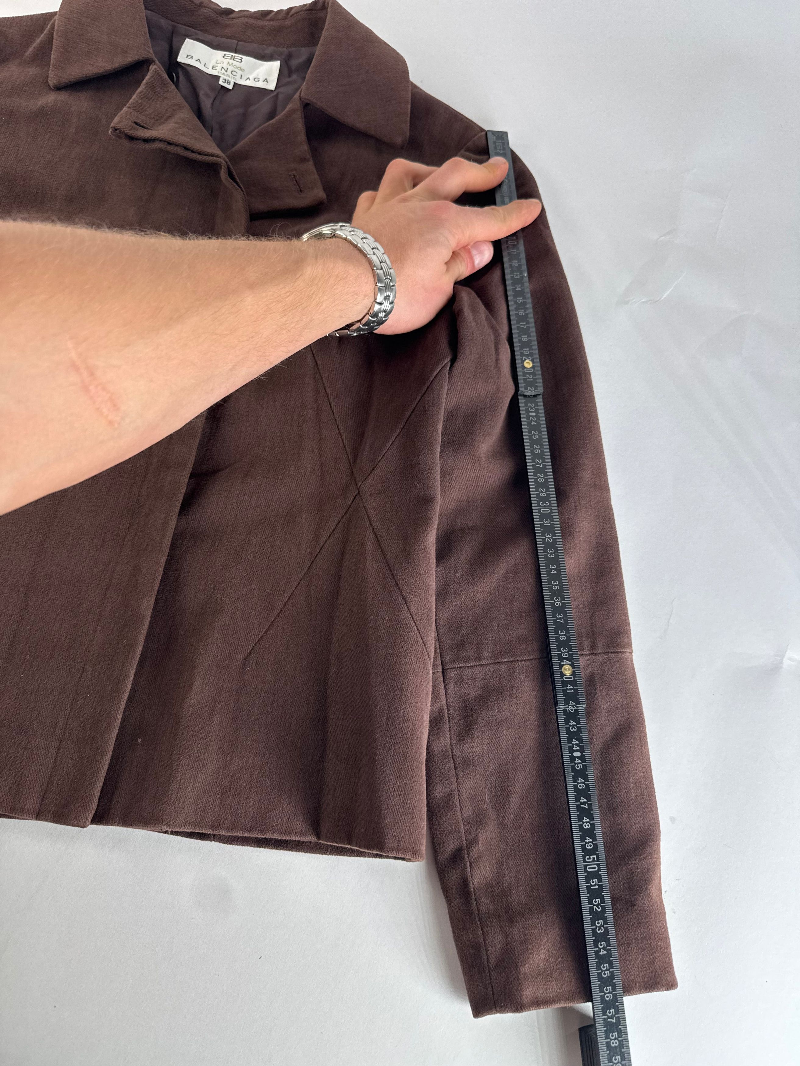 Balenciaga Vintage Short Trenchcoat Brown 38\M Size S / US 4 / IT 40 - 8 Thumbnail