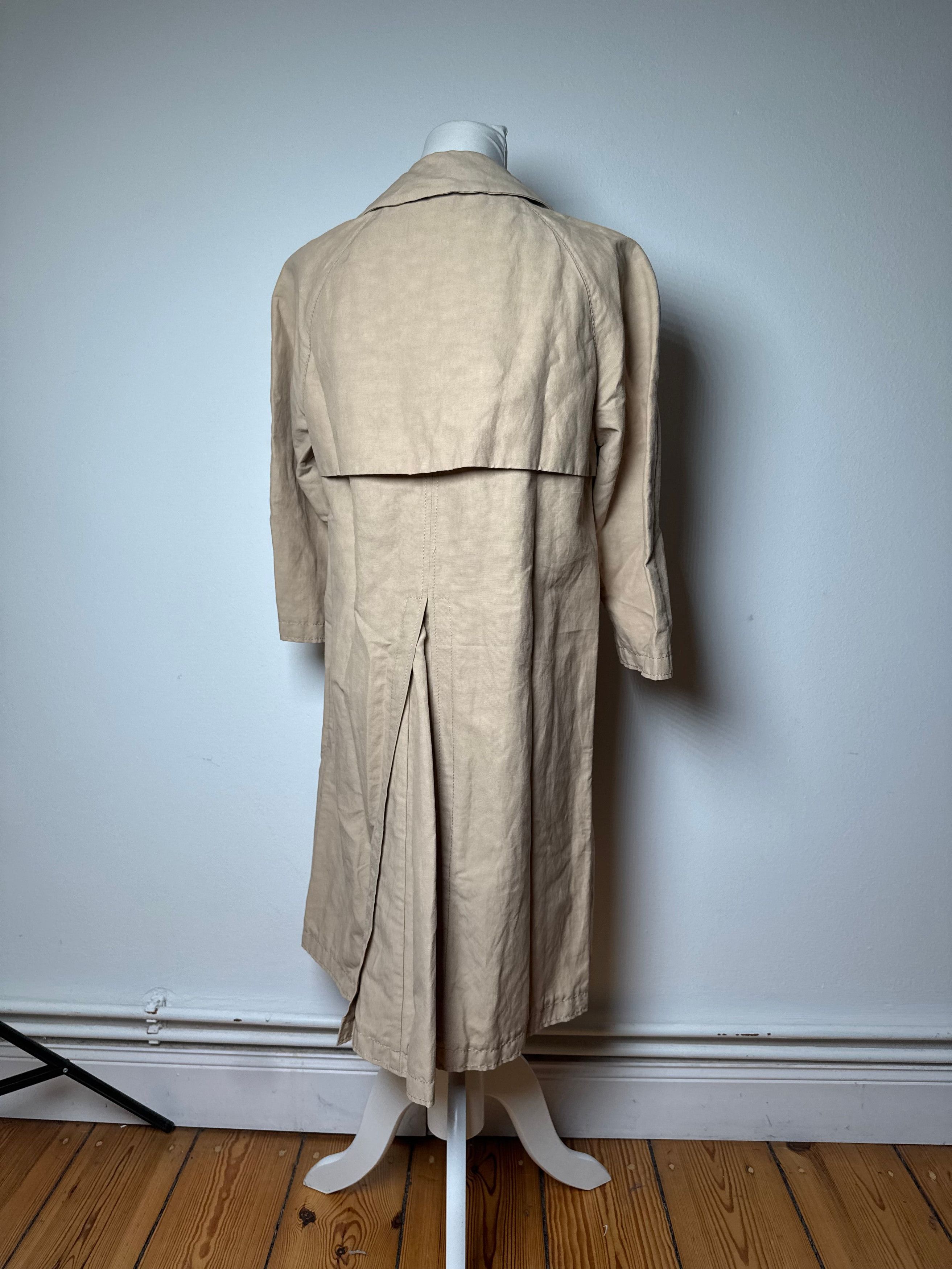 Marni Vintage Trenchcoat Beige 40/L Size L / US 10 / IT 46 - 3 Thumbnail