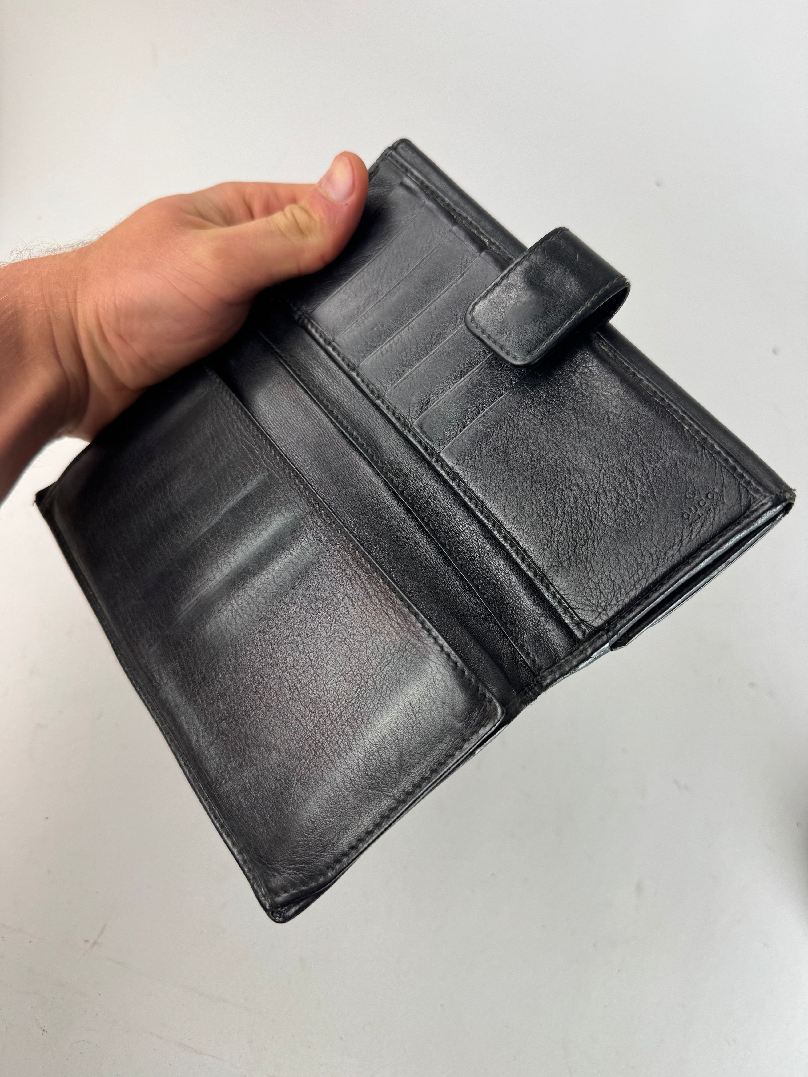 Gucci Vintage Marmont Leather Wallet Black Size ONE SIZE - 5 Thumbnail