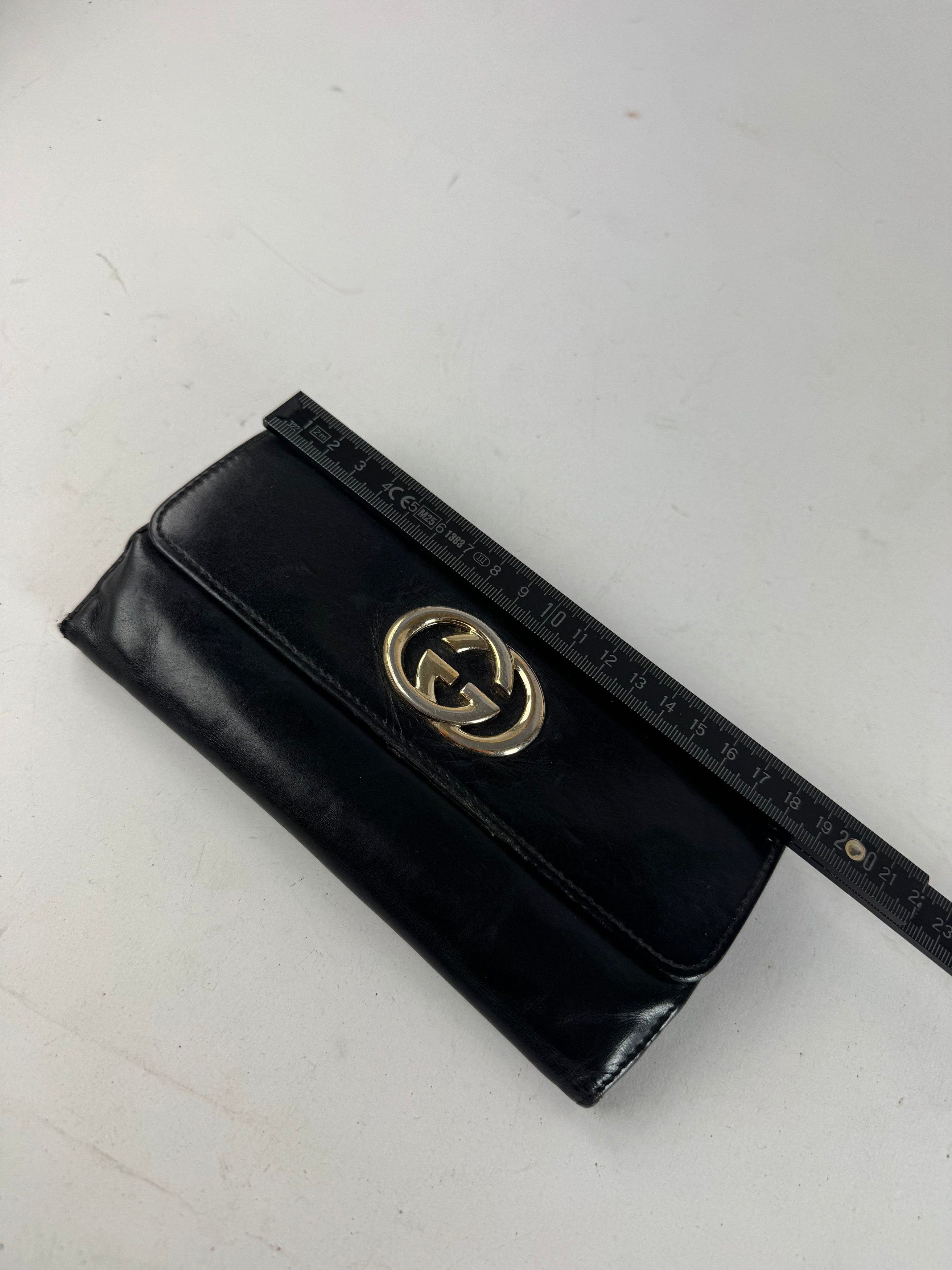 Gucci Vintage Marmont Leather Wallet Black Size ONE SIZE - 10 Thumbnail