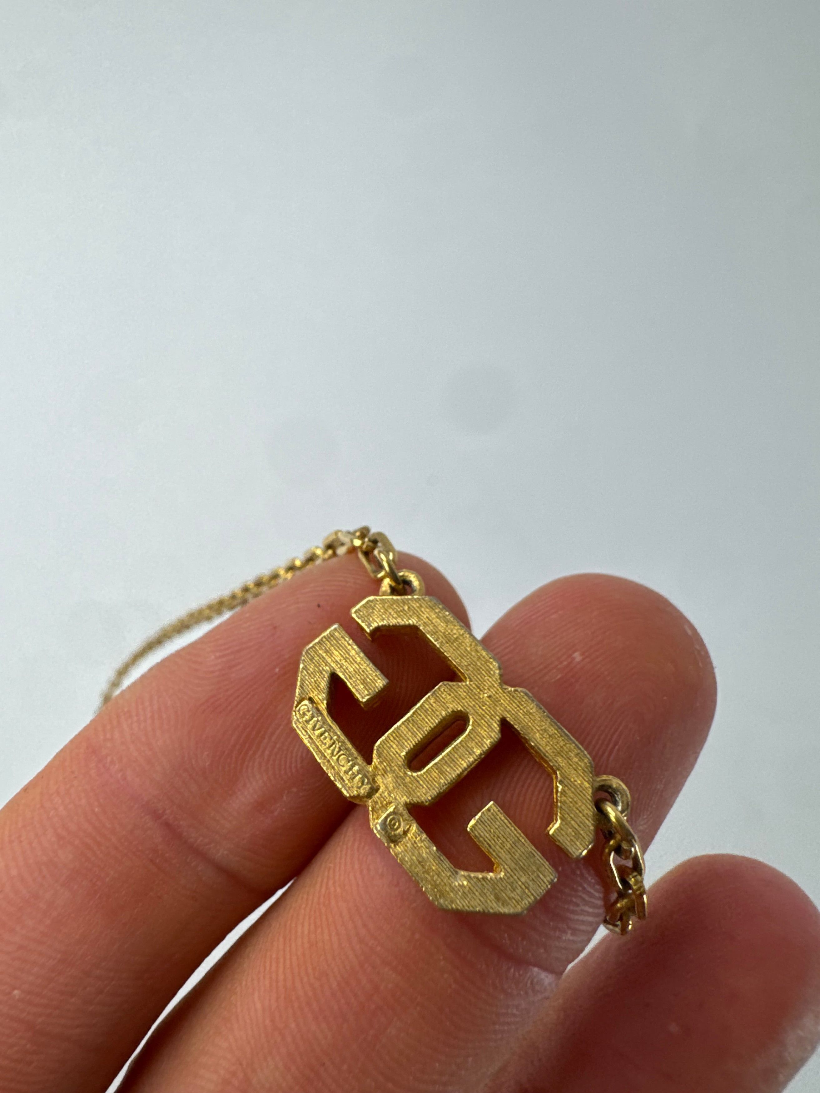 Givenchy Vintage Gold Plated Collier Unisex Size ONE SIZE - 6 Thumbnail