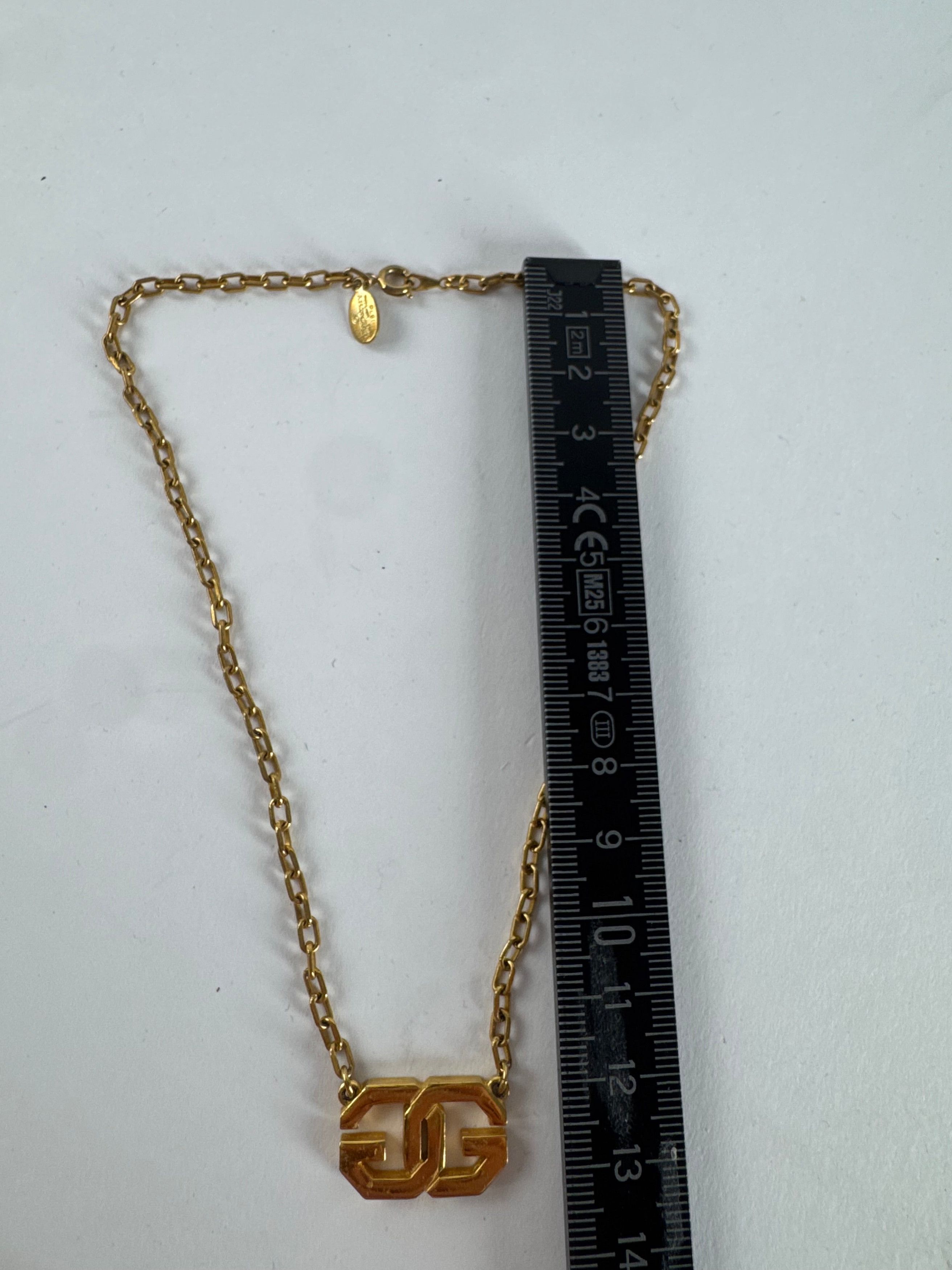 Givenchy Vintage Gold Plated Collier Unisex Size ONE SIZE - 5 Thumbnail