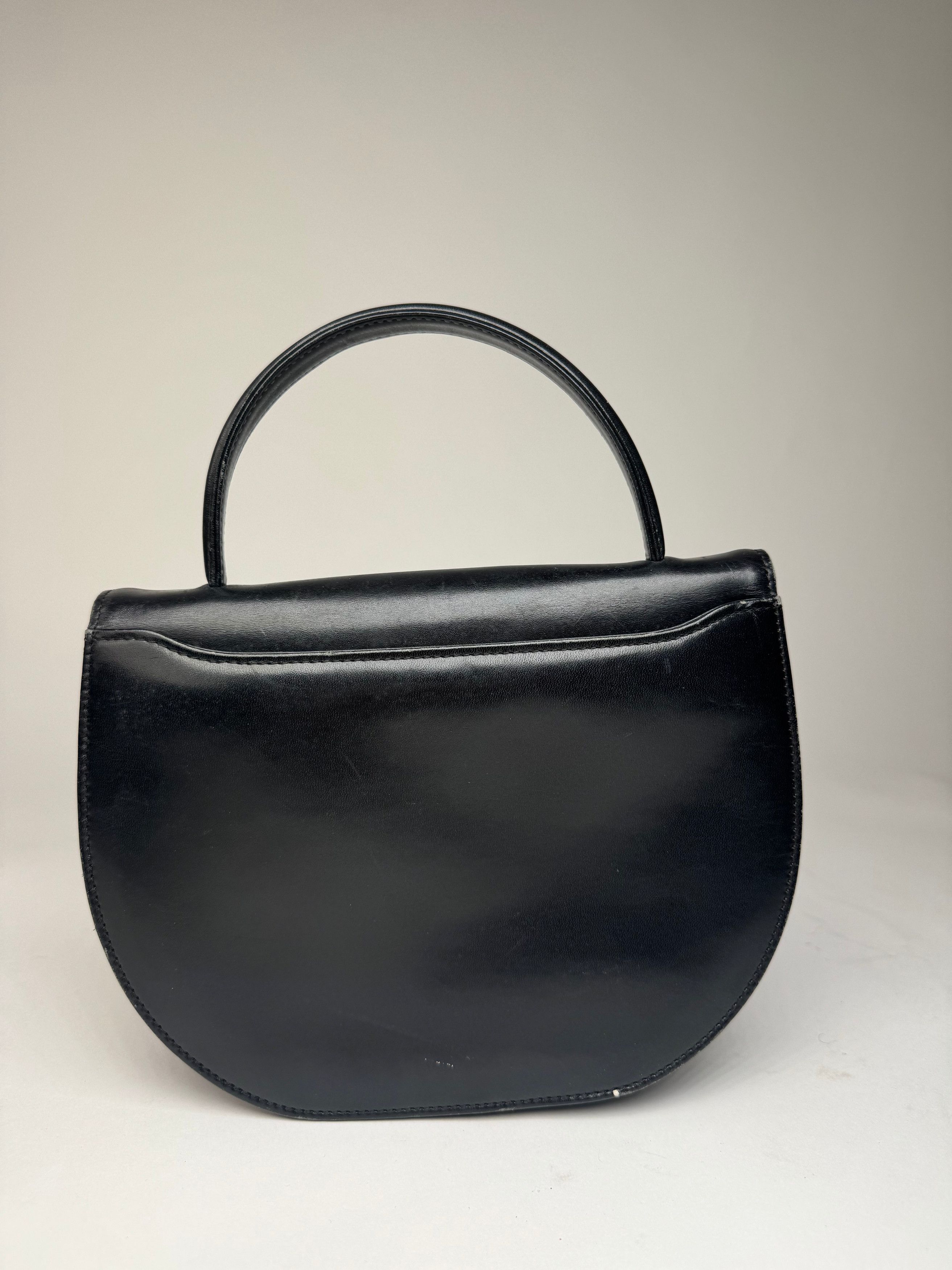 Givenchy Vintage Leather Handbag Black Size ONE SIZE - 2 Thumbnail