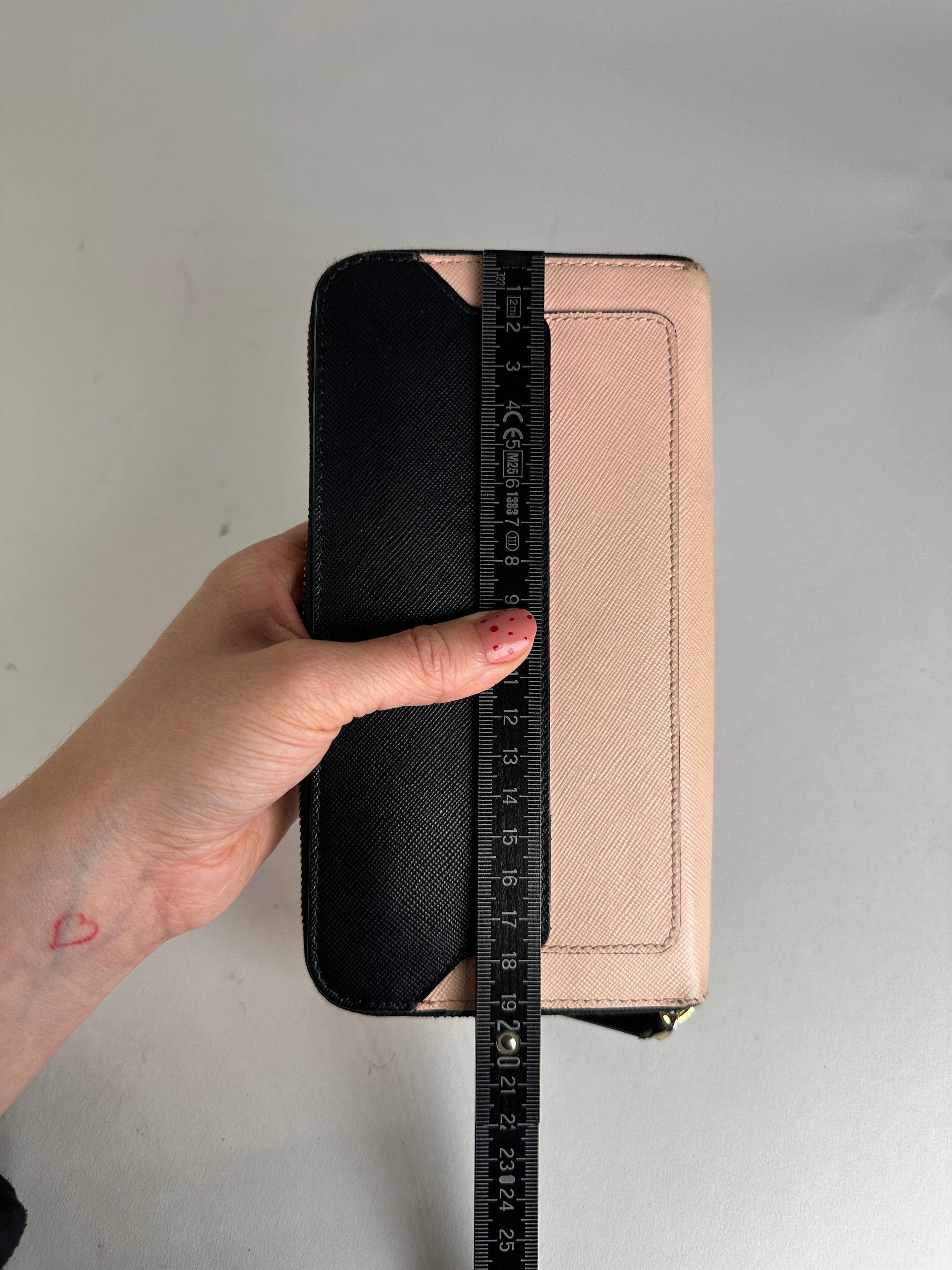 Marni Vintage Leather Wallet Rose Black Size ONE SIZE - 6 Thumbnail