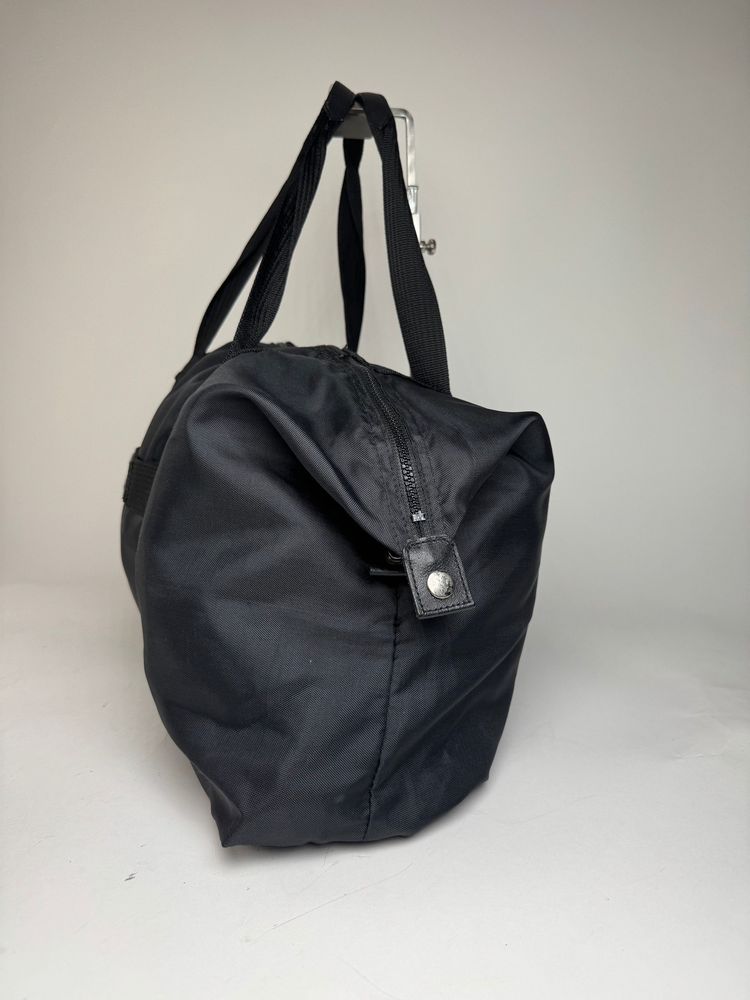 Courreges Vintage Polyester Duffel Bag Black Size ONE SIZE - 8 Thumbnail