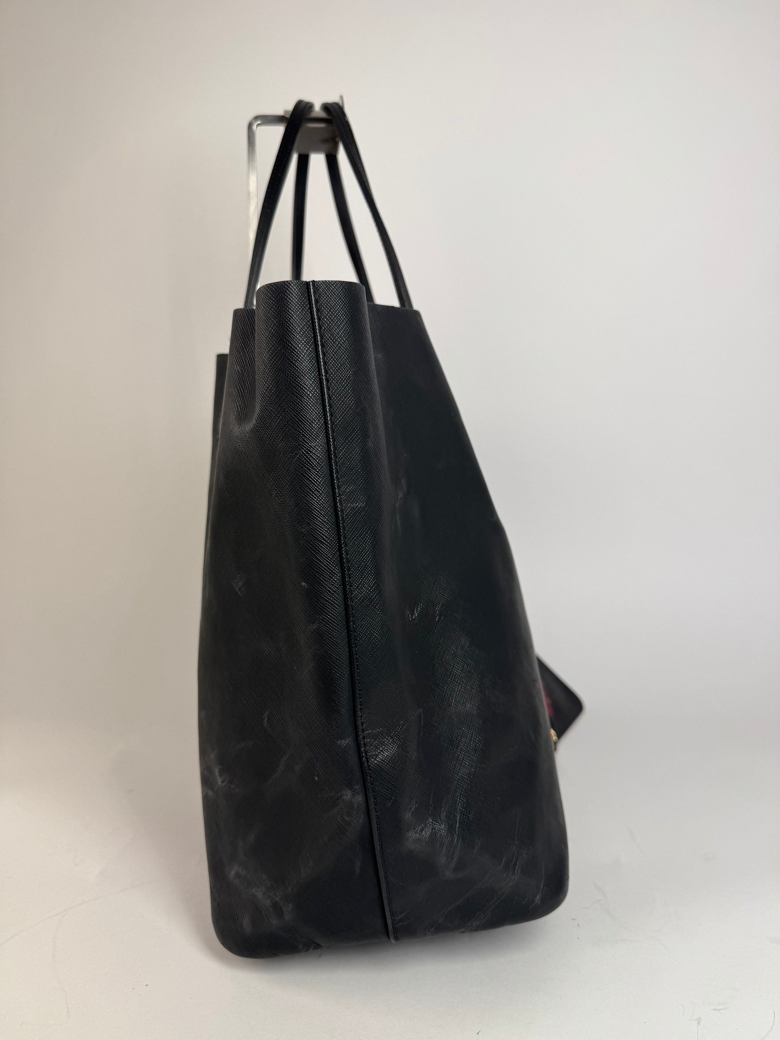 Givenchy Vintage Antigona Leather Tote Bag Black Abstract Size ONE SIZE - 8 Thumbnail
