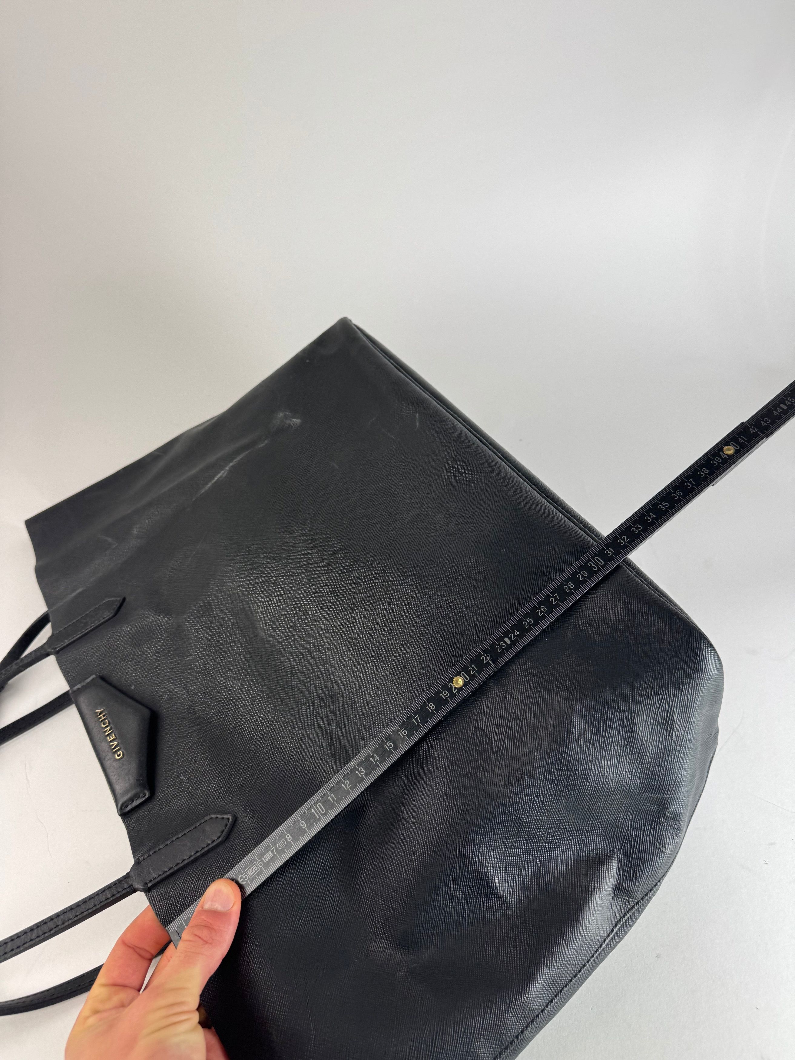 Givenchy Vintage Antigona Leather Tote Bag Black Abstract Size ONE SIZE - 13 Thumbnail