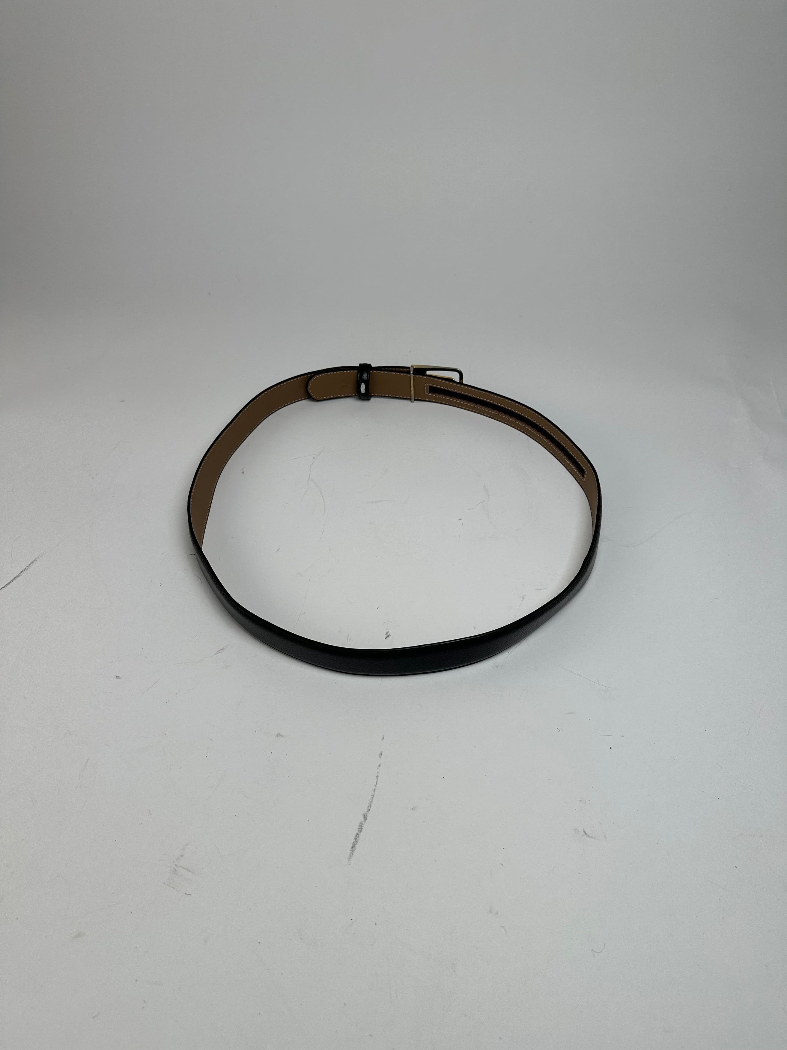 Givenchy Vintage Snake Emblossed Leather Belt Black Size ONE SIZE - 9 Thumbnail