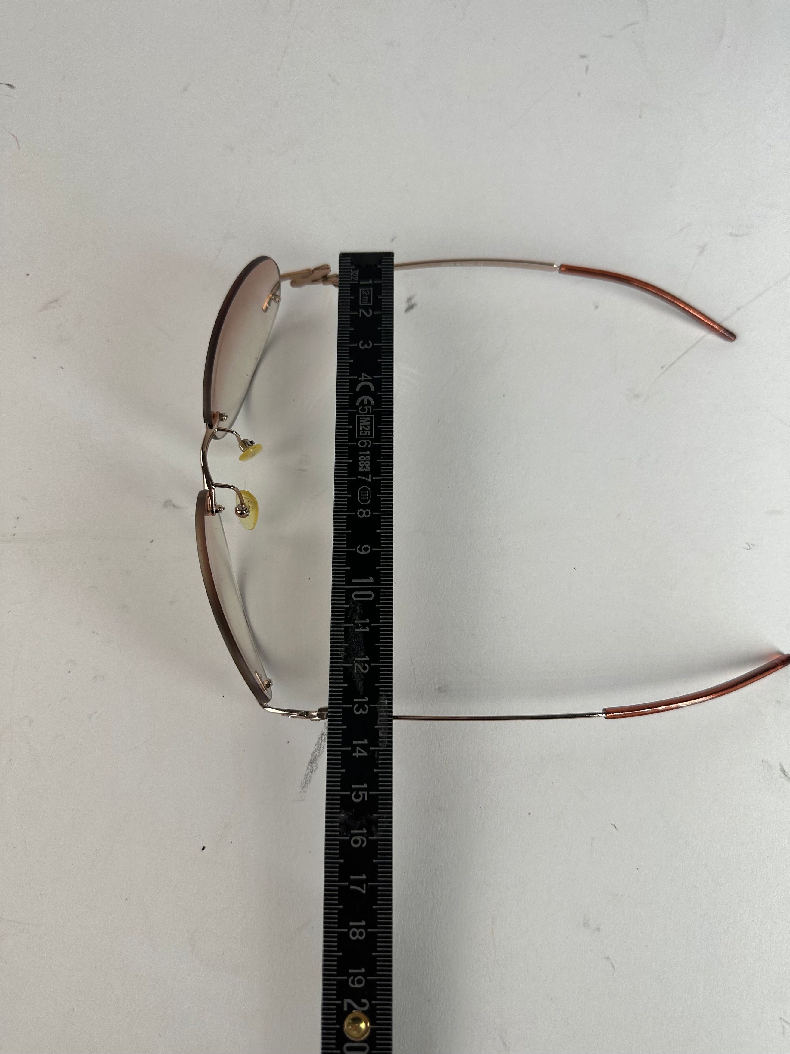 Loewe Vintage Madrid Rimless Sunglasses Purple Silver Size ONE SIZE - 8 Thumbnail