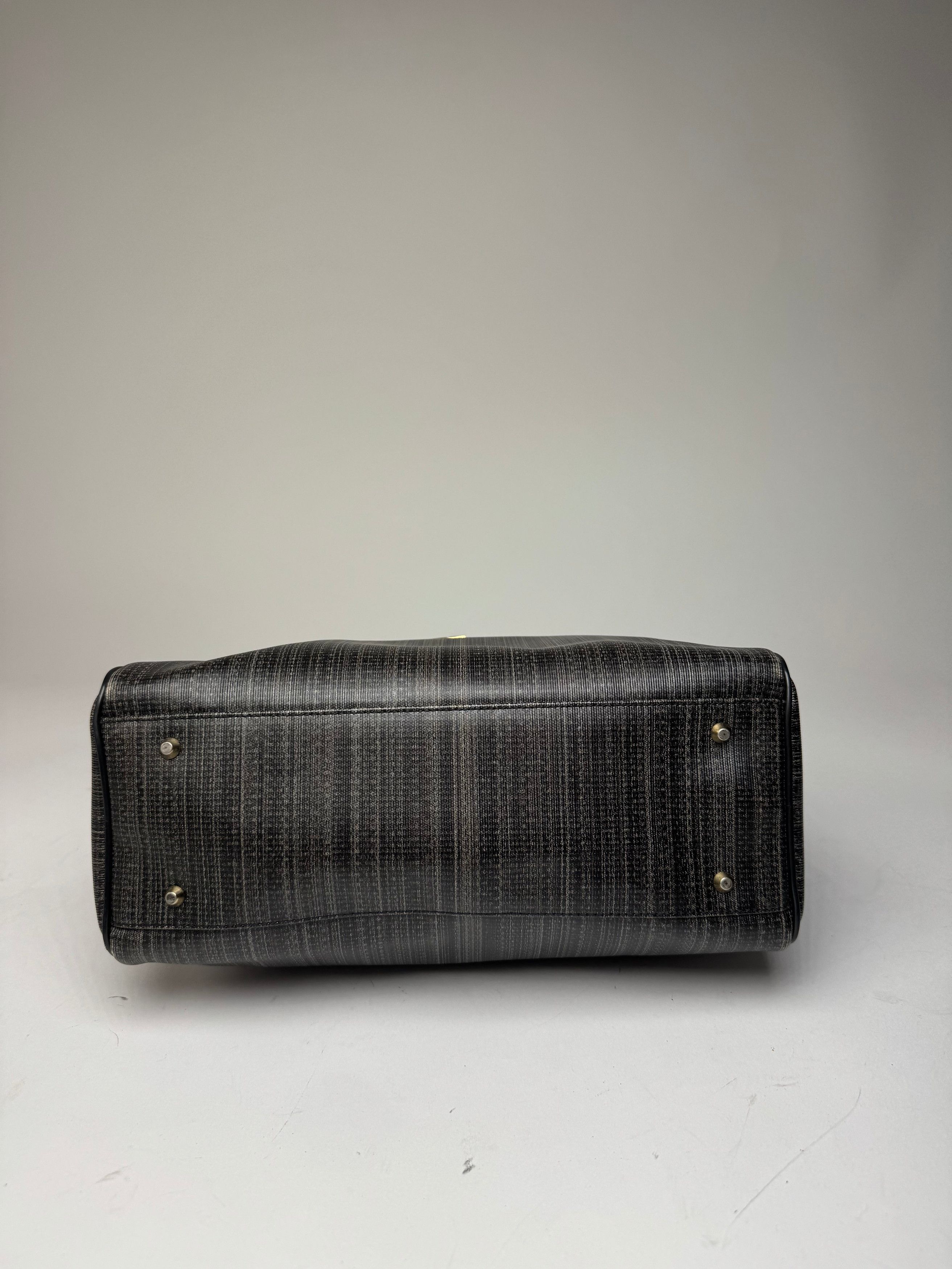 Givenchy Vintage 2Way Leather Handbag Black Grey Size ONE SIZE - 13 Thumbnail
