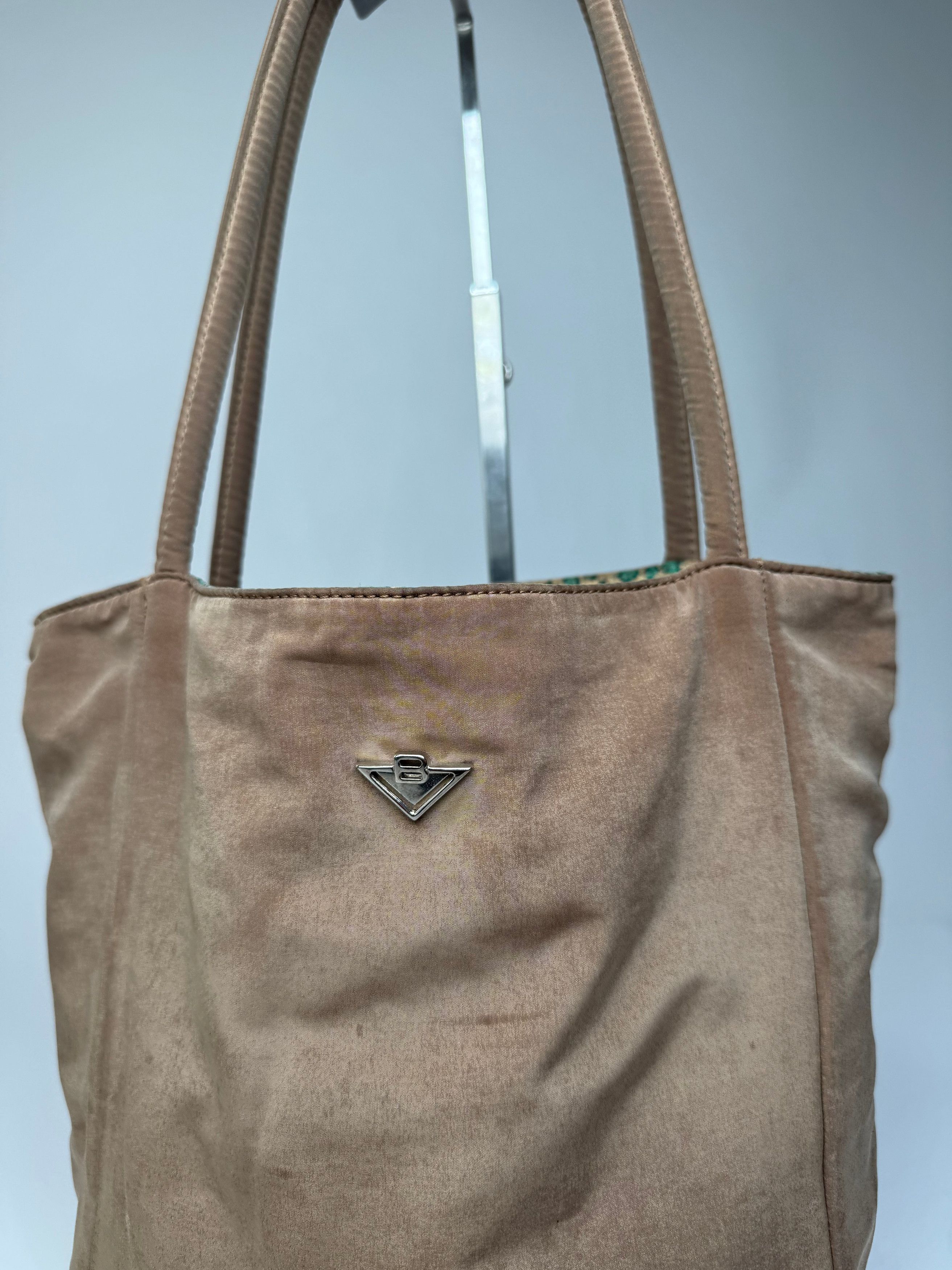 Bottega Veneta Vintage Reversible Canvas Polyester Shopper Brown / Leopard Size ONE SIZE - 6 Thumbnail