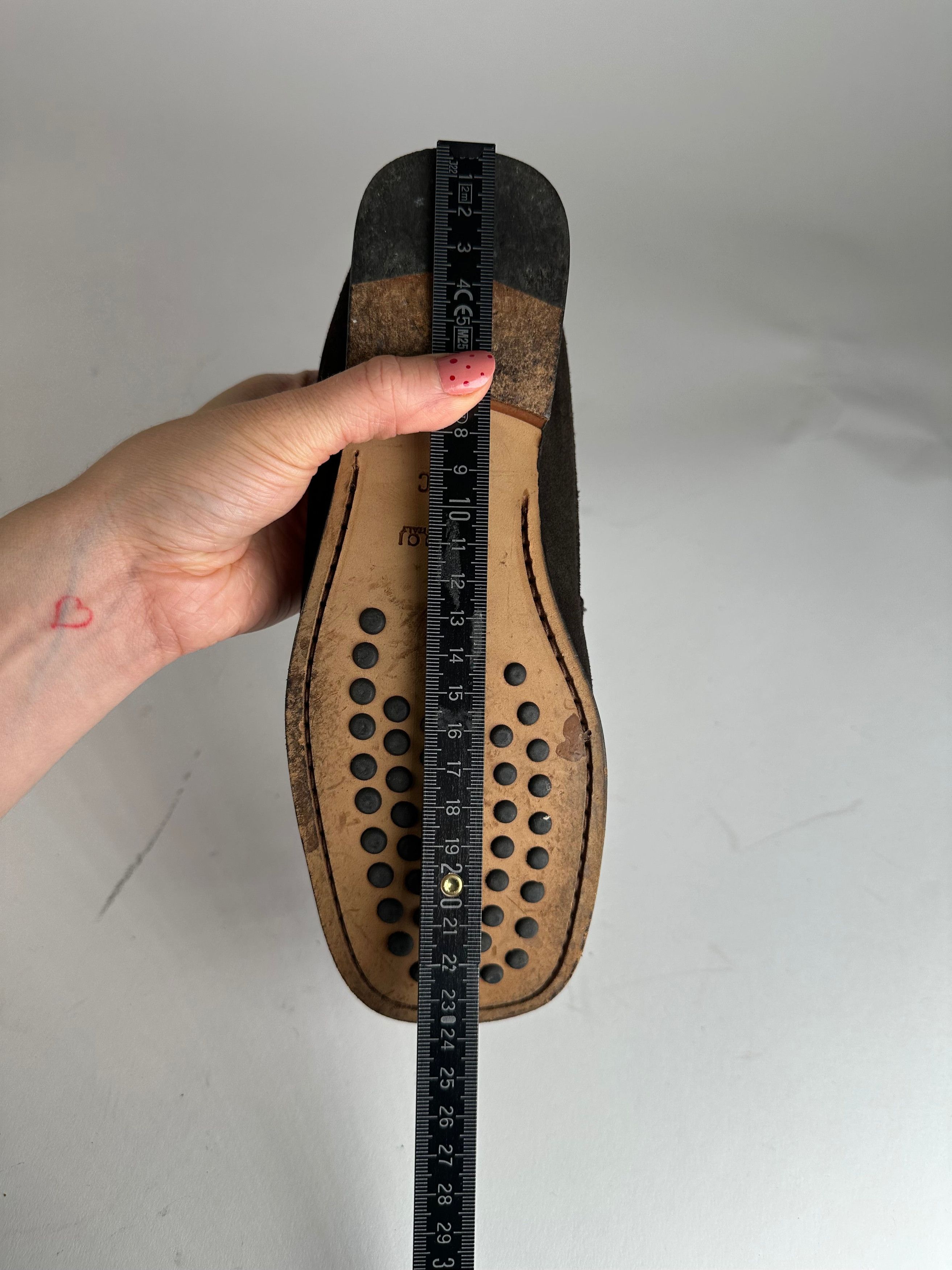 Gucci Vintage Horsebit Suede Loafer Black Size US 5 / IT 35 - 9 Thumbnail