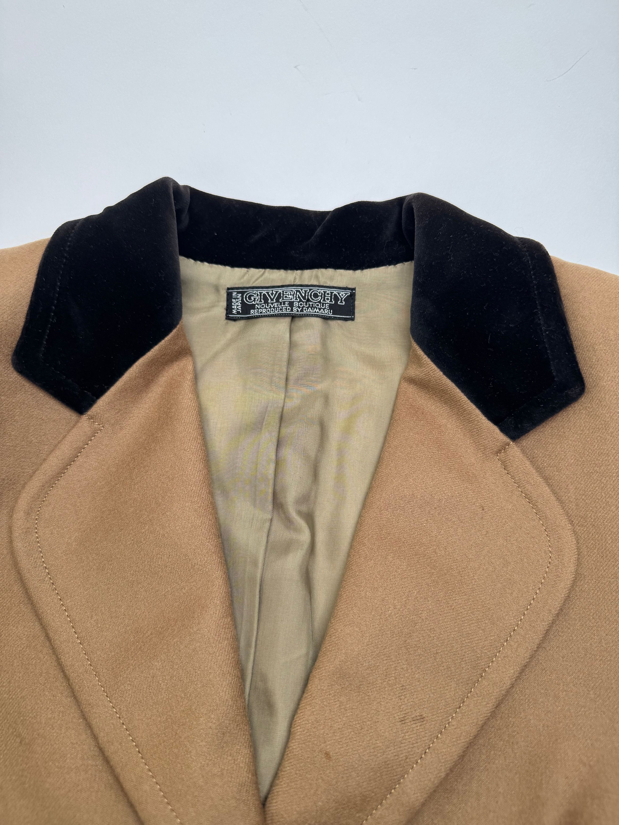 Givenchy Vintage Short Coat Brown Black S/M Size S / US 4 / IT 40 - 5 Thumbnail