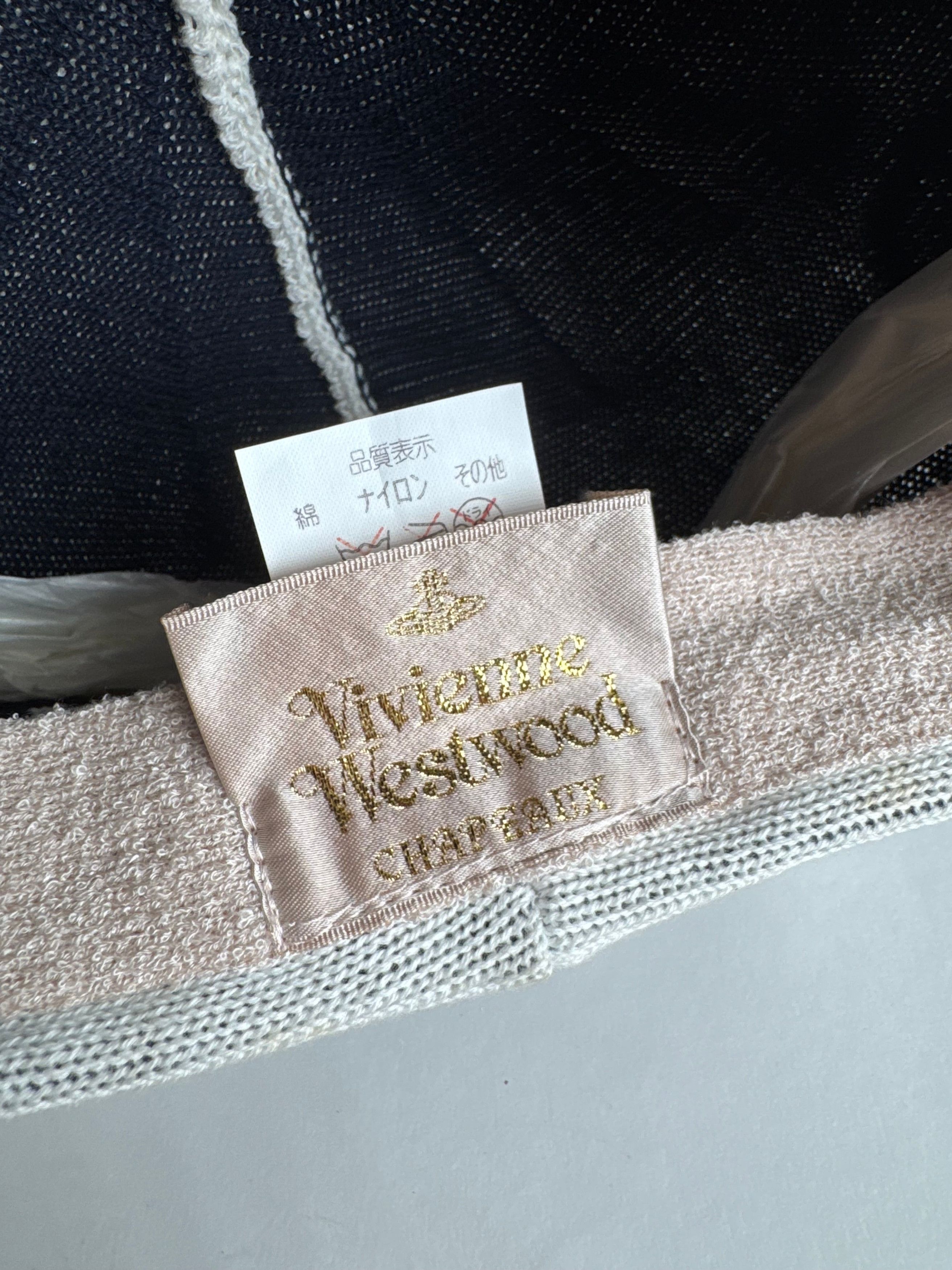 Vivienne Westwood Vintage Barret Black White M Size ONE SIZE - 5 Thumbnail