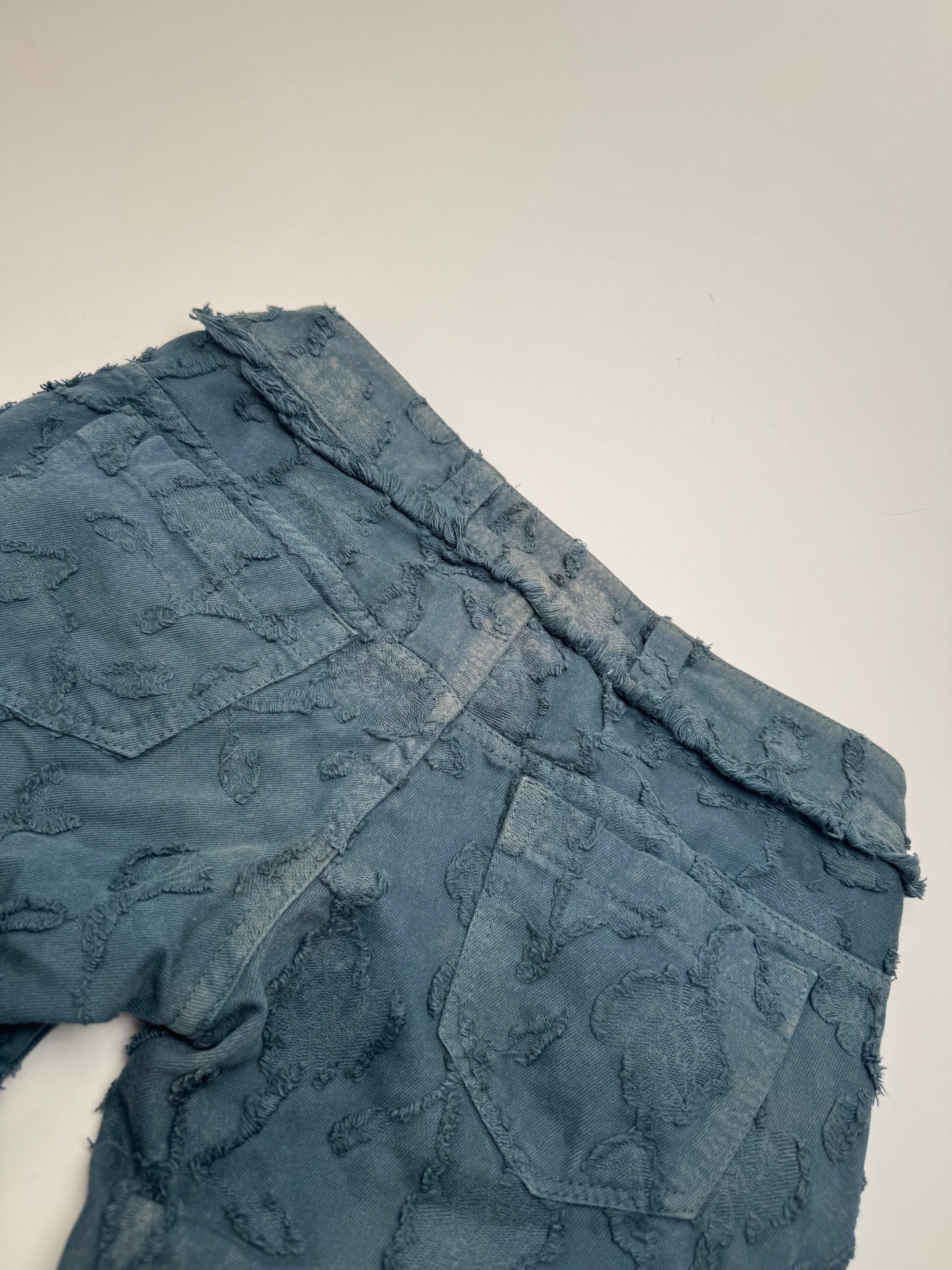 Vivienne Westwood Vintage Abstract 3/4 Pants Navy M Size 27" / US 4 / IT 40 - 11 Thumbnail