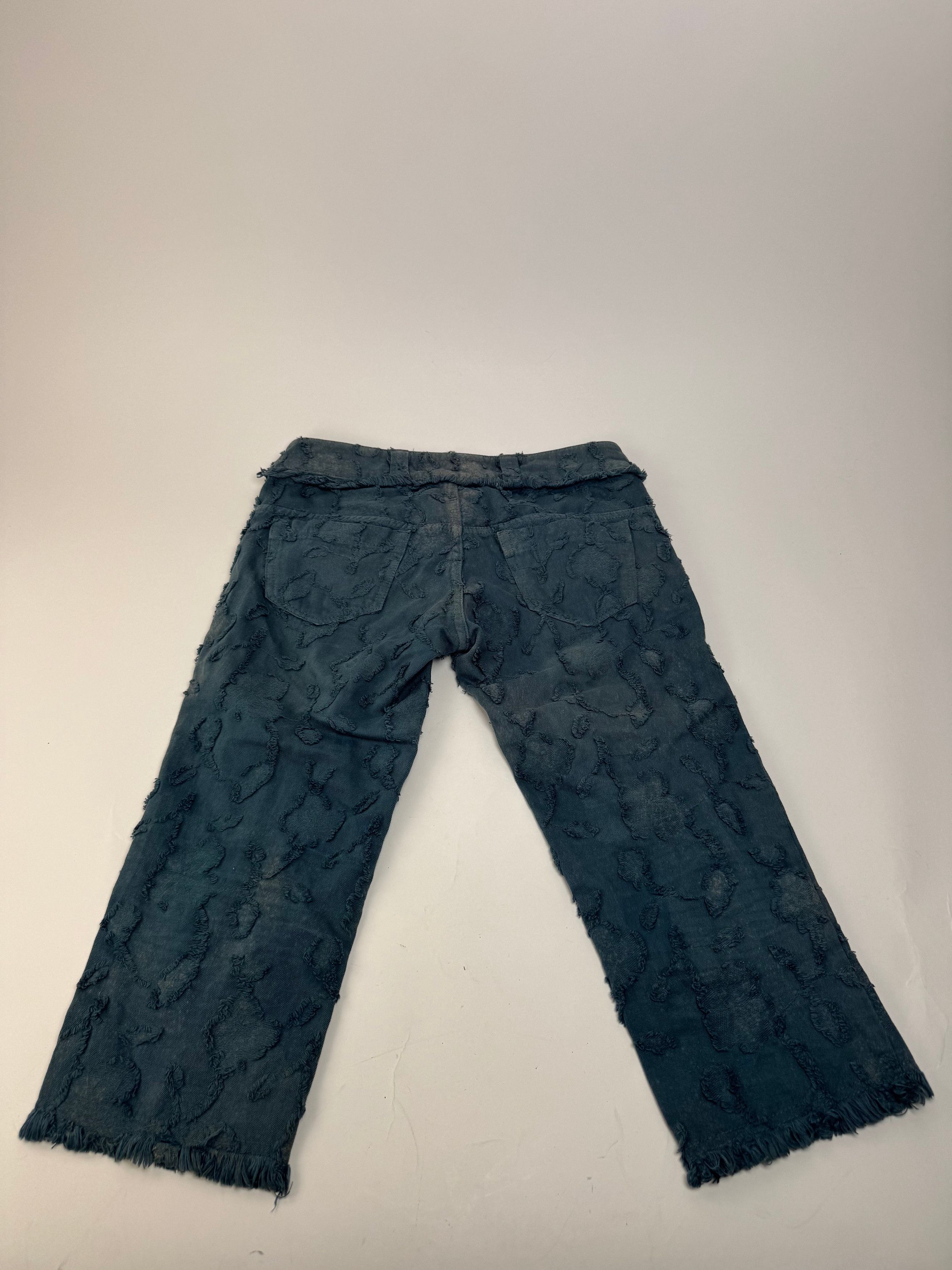 Vivienne Westwood Vintage Abstract 3/4 Pants Navy M Size 27" / US 4 / IT 40 - 10 Thumbnail