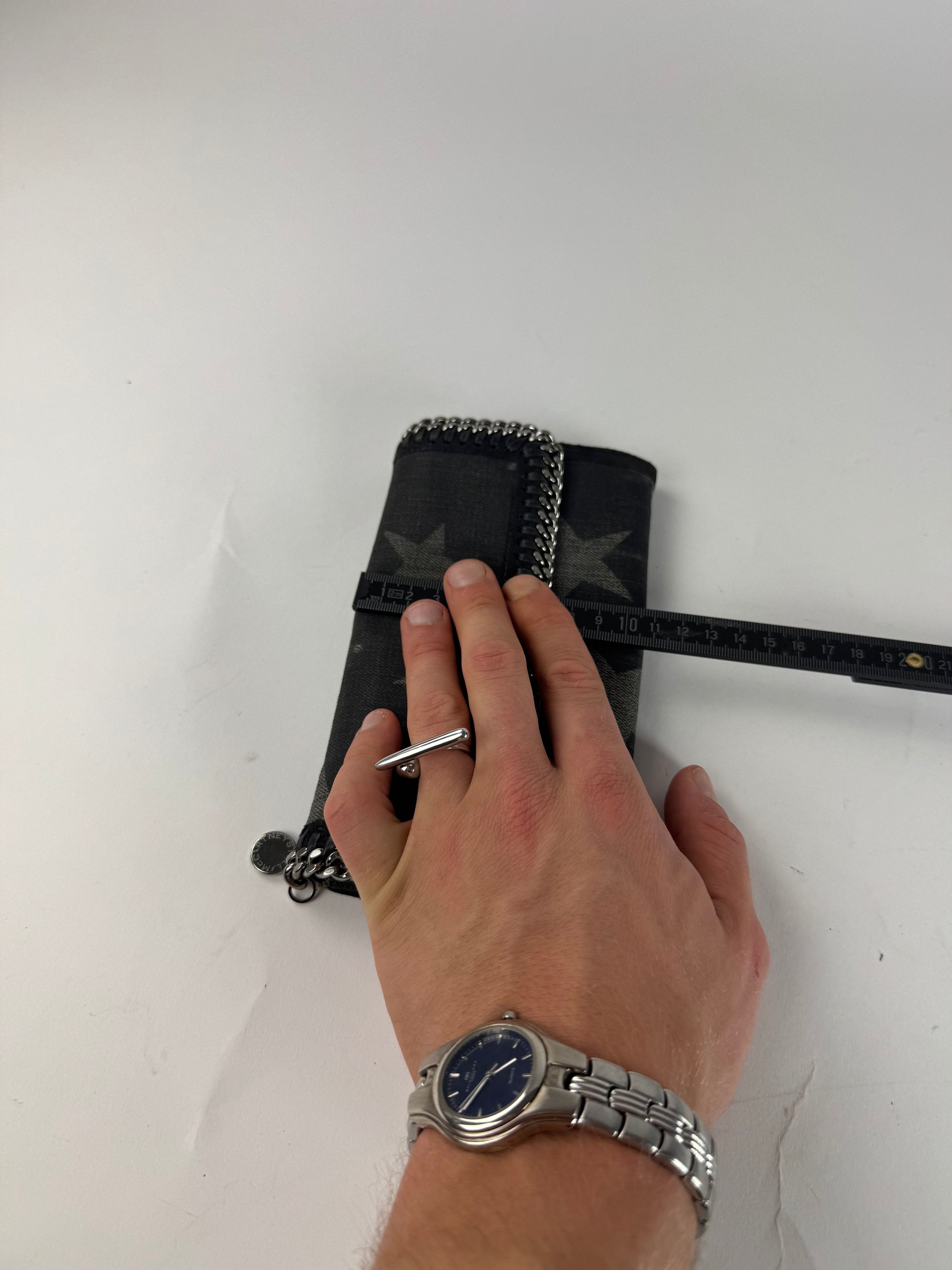 Stella McCartney Vintage Stella Mc Cartney Star Emblossed Falabella Wallet An Size ONE SIZE - 11 Thumbnail