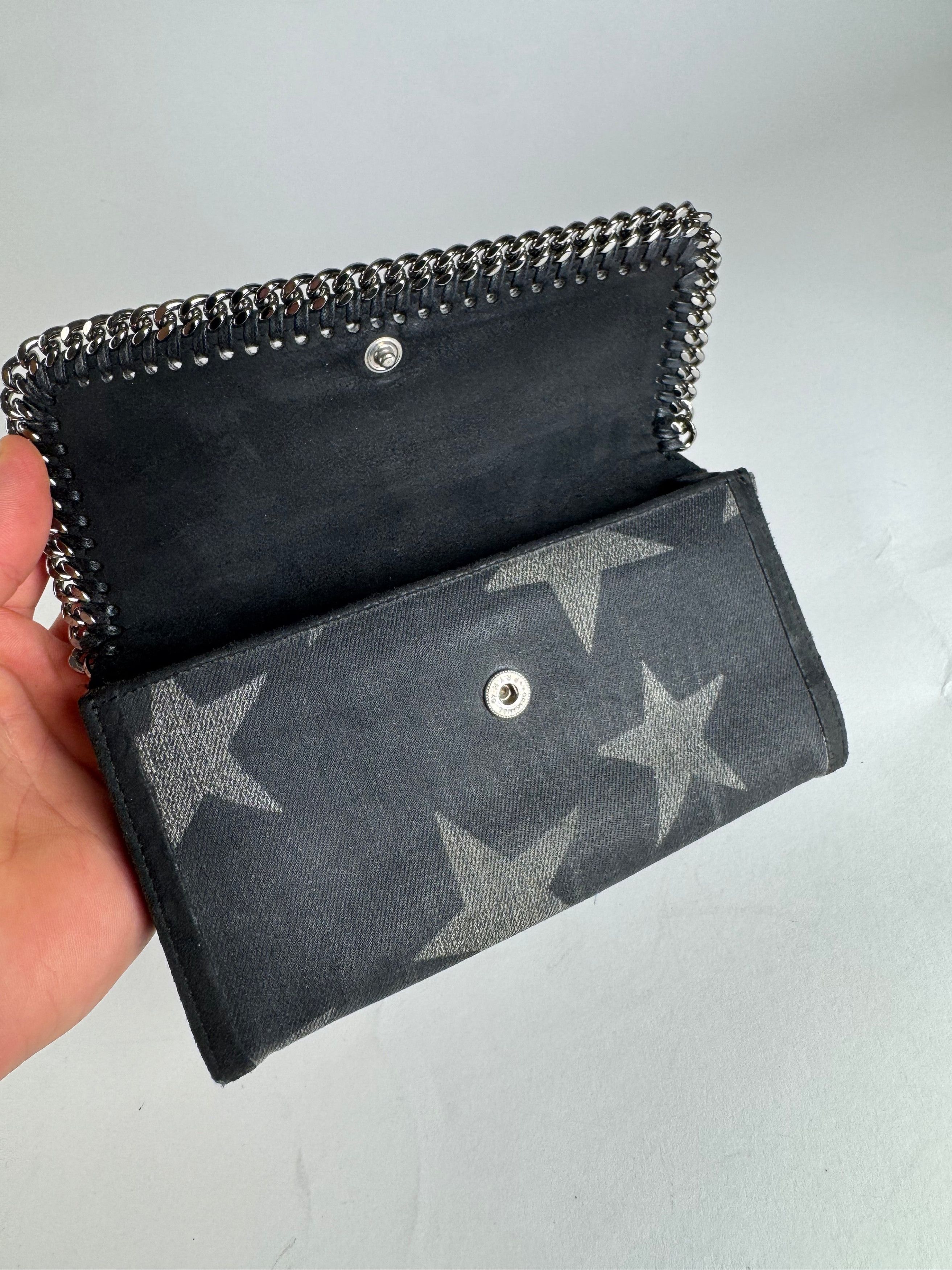Stella McCartney Vintage Stella Mc Cartney Star Emblossed Falabella Wallet An Size ONE SIZE - 4 Thumbnail