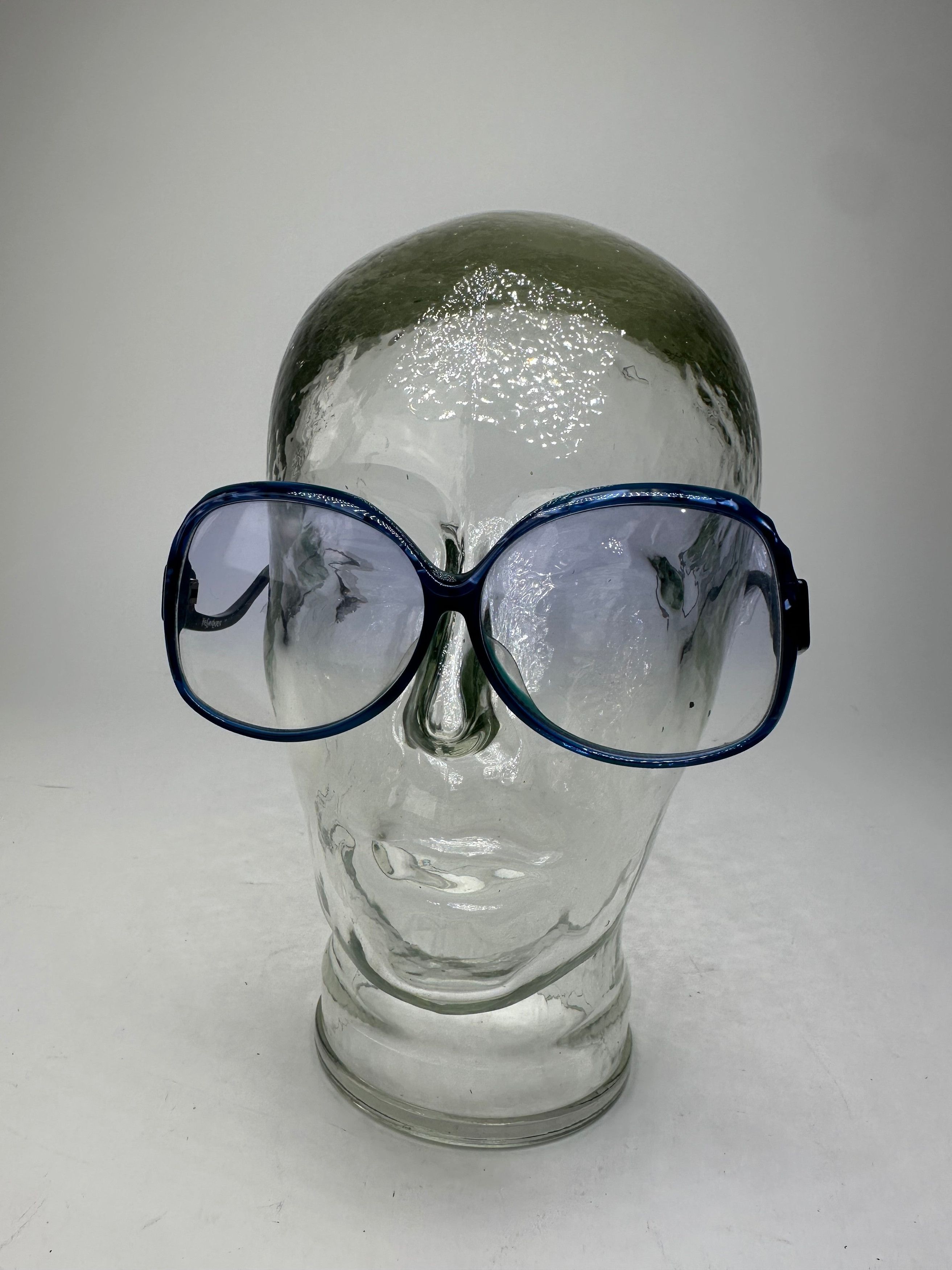 Other Vintage Yves Saint Laurent Overd Sunglasses Blue Size ONE SIZE - 10 Thumbnail
