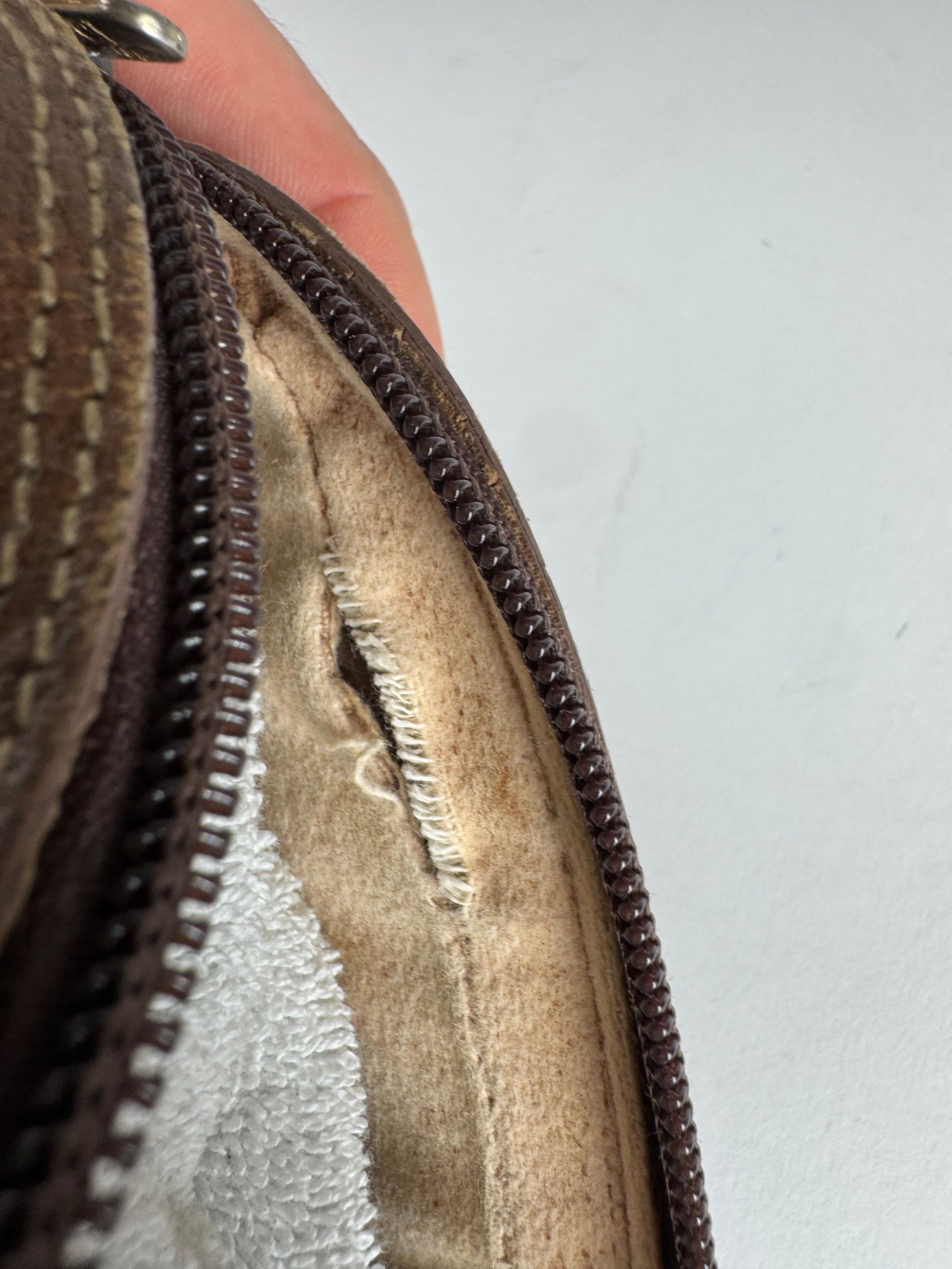 Gucci Vintage Leather Shoulder Bag Brown Size ONE SIZE - 8 Thumbnail