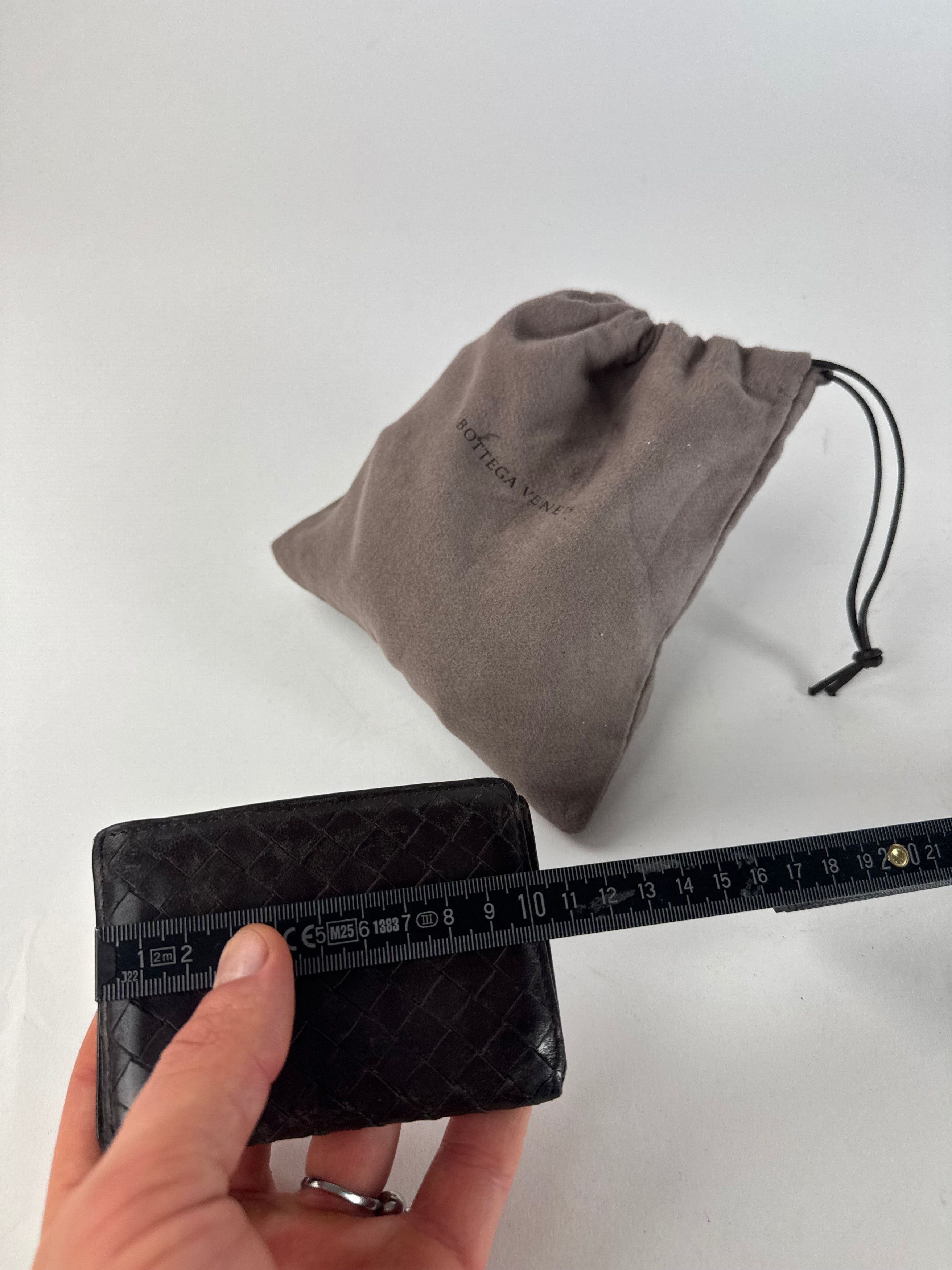 Bottega Veneta Vintage Intrecciato Leather Card Holder Brown Size ONE SIZE - 10 Thumbnail