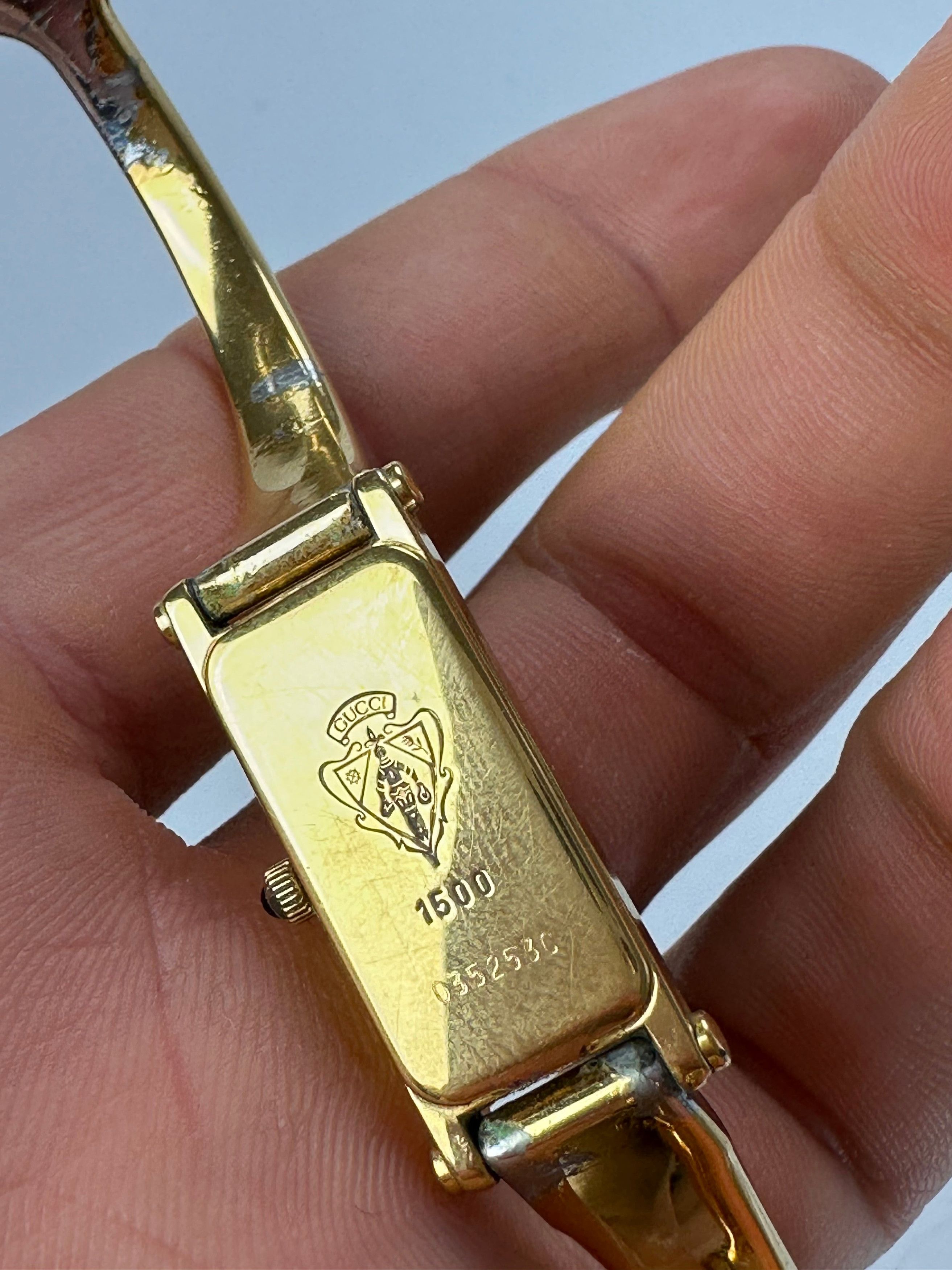 Gucci Vintage Horsebit Watch Golden Size ONE SIZE - 9 Thumbnail