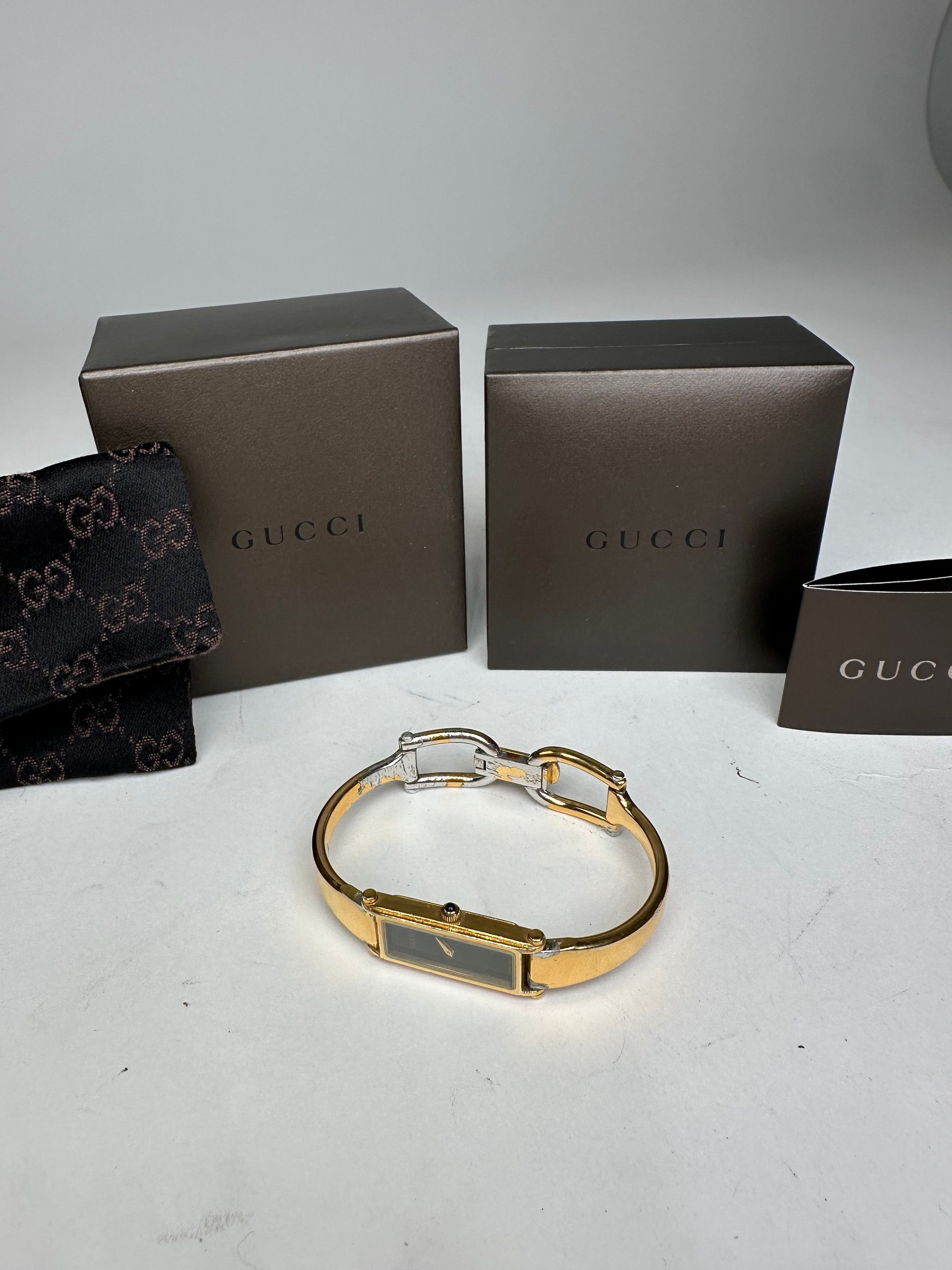Gucci Vintage Horsebit Watch Golden Size ONE SIZE - 7 Thumbnail