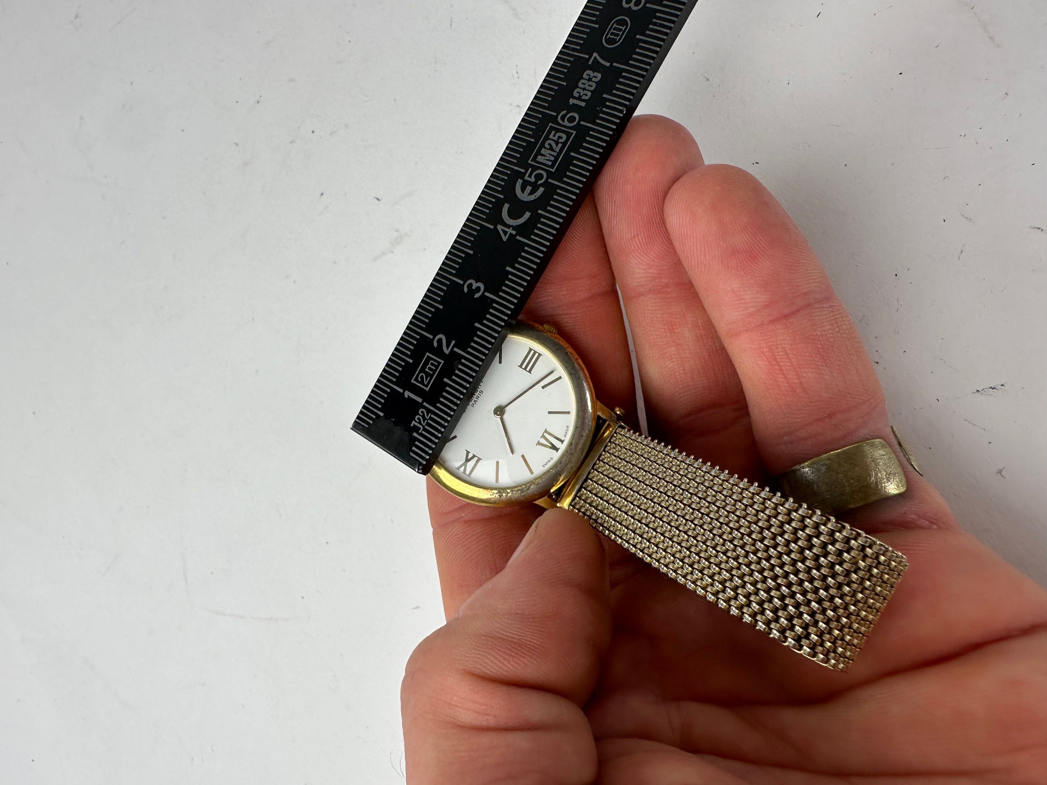 Givenchy Vintage Quartz Watch Gold White Size ONE SIZE - 8 Thumbnail