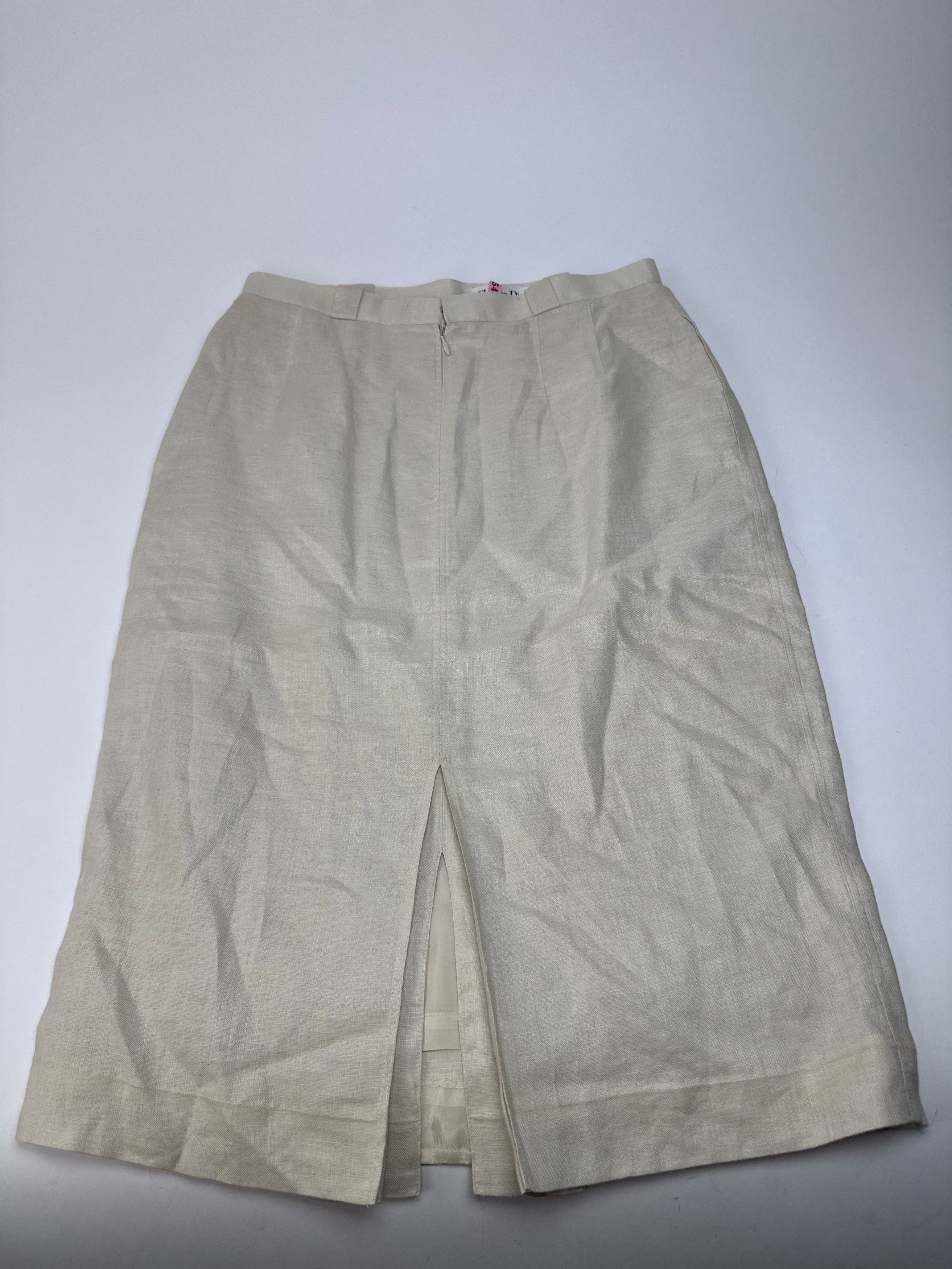 Dior Vintage Twin Set White Brown M/L Size S / US 4 / IT 40 - 12 Thumbnail