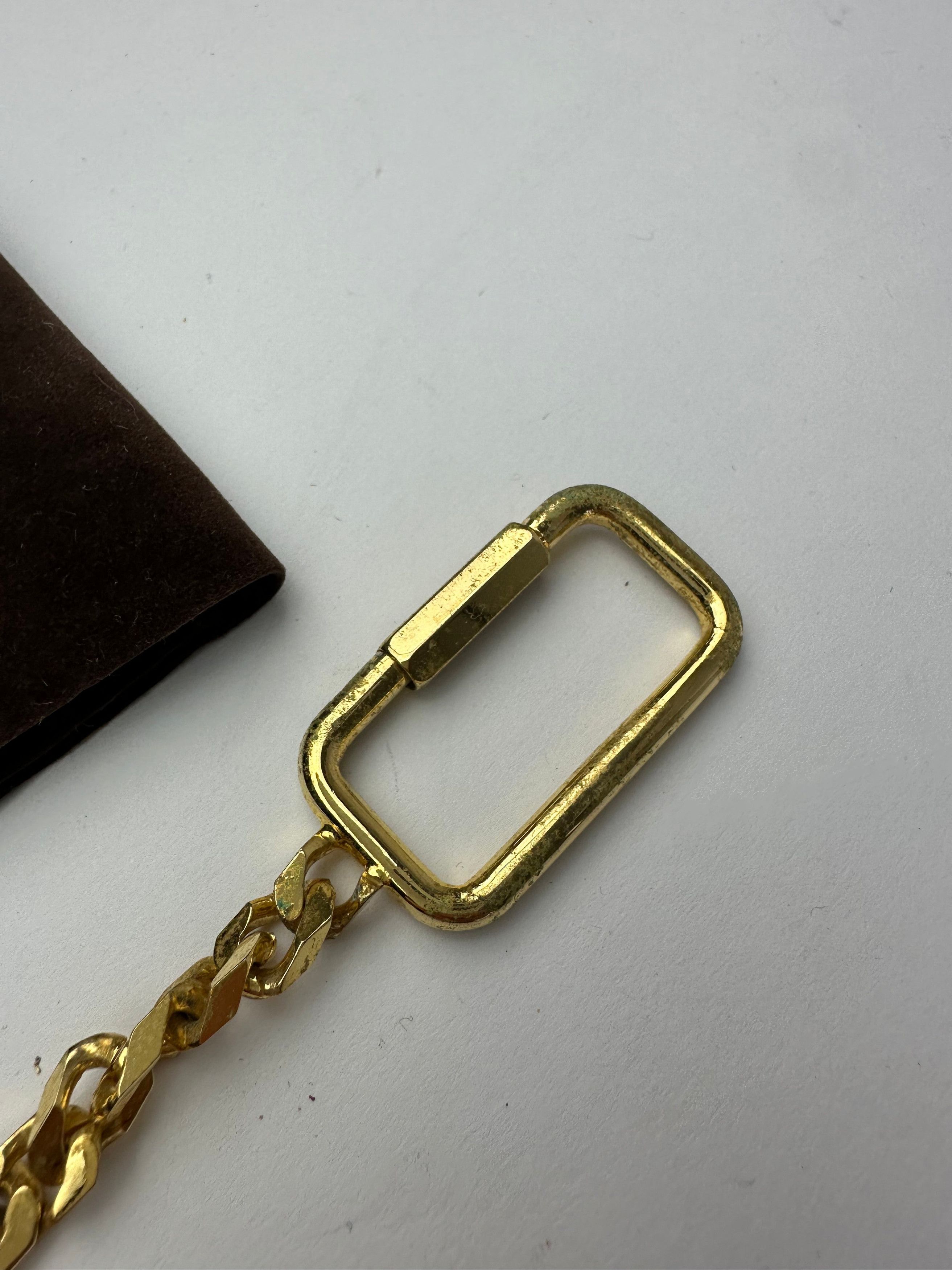 Celine Vintage Keychain / Pendant Gold Black Size ONE SIZE - 4 Thumbnail