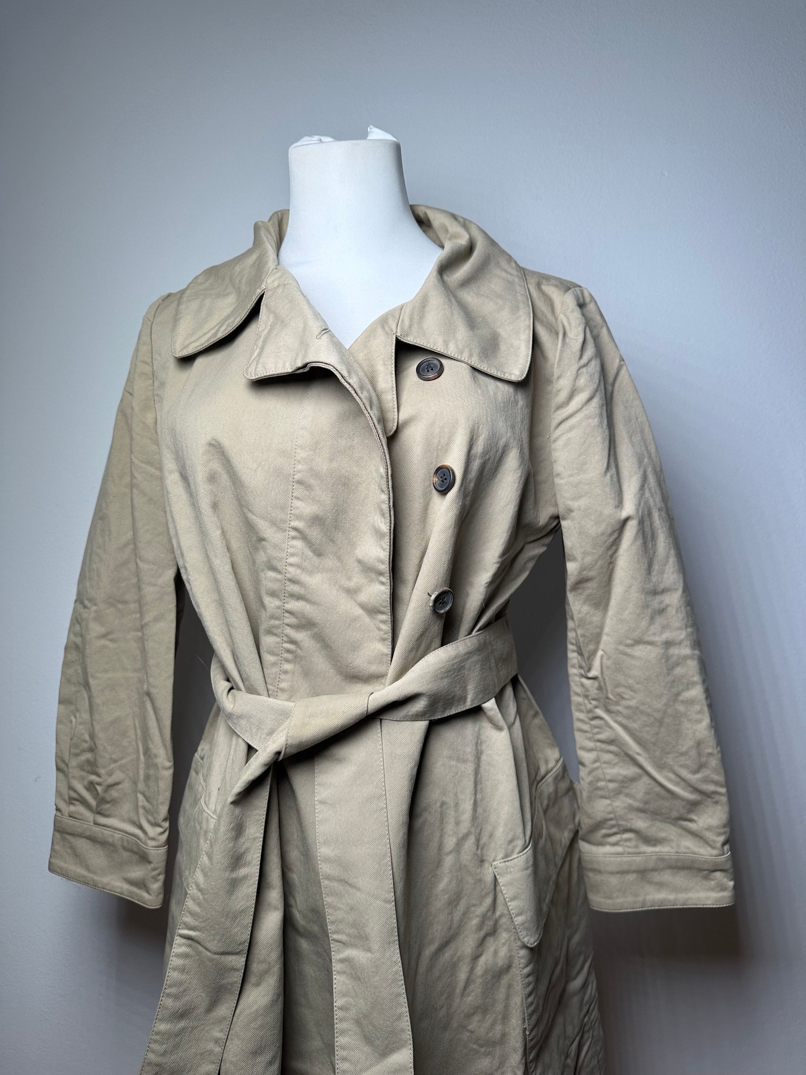 Marni Vintage Trenchcoat Beige L Size L / US 10 / IT 46 - 12 Thumbnail