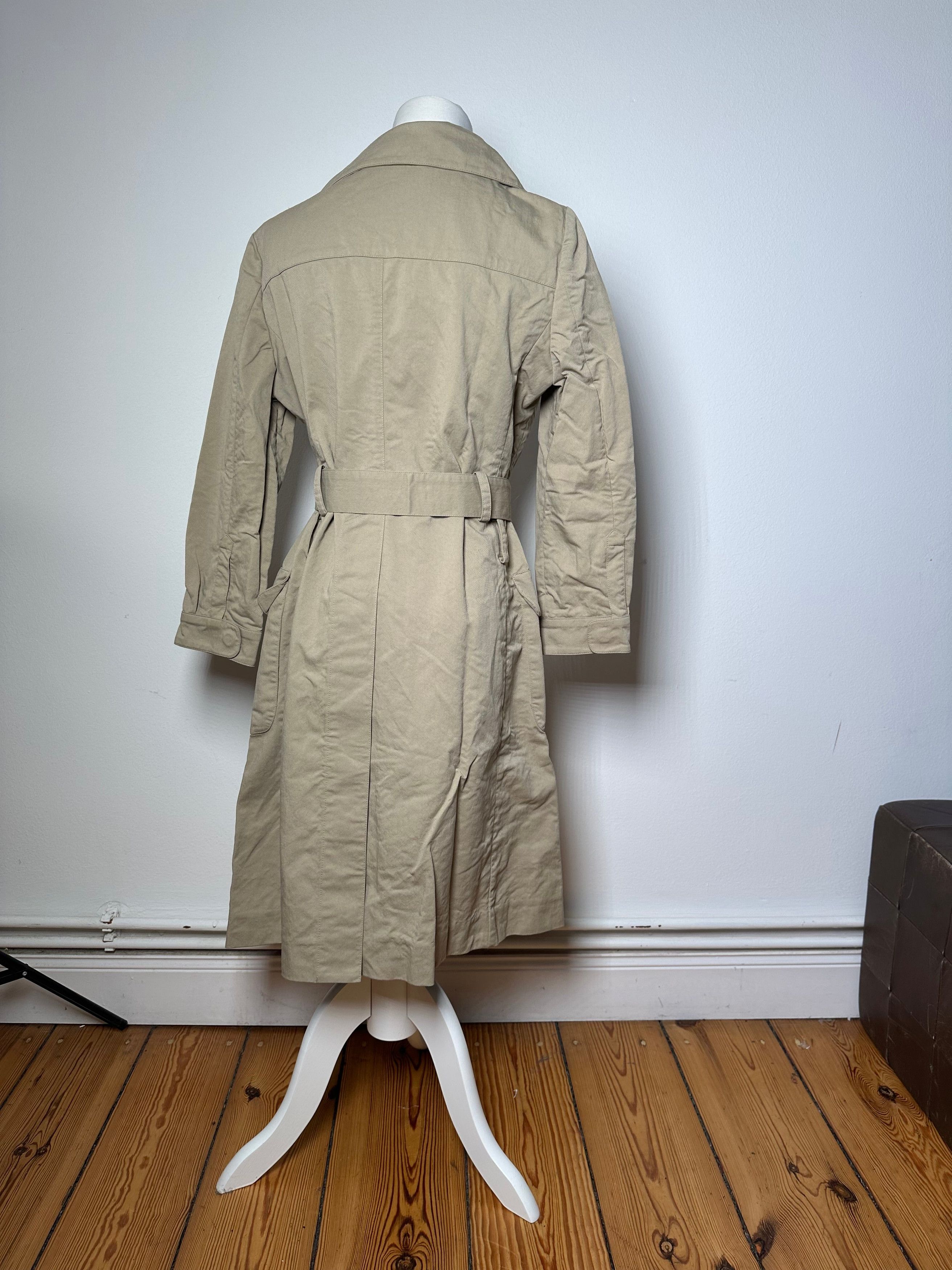 Marni Vintage Trenchcoat Beige L Size L / US 10 / IT 46 - 3 Thumbnail