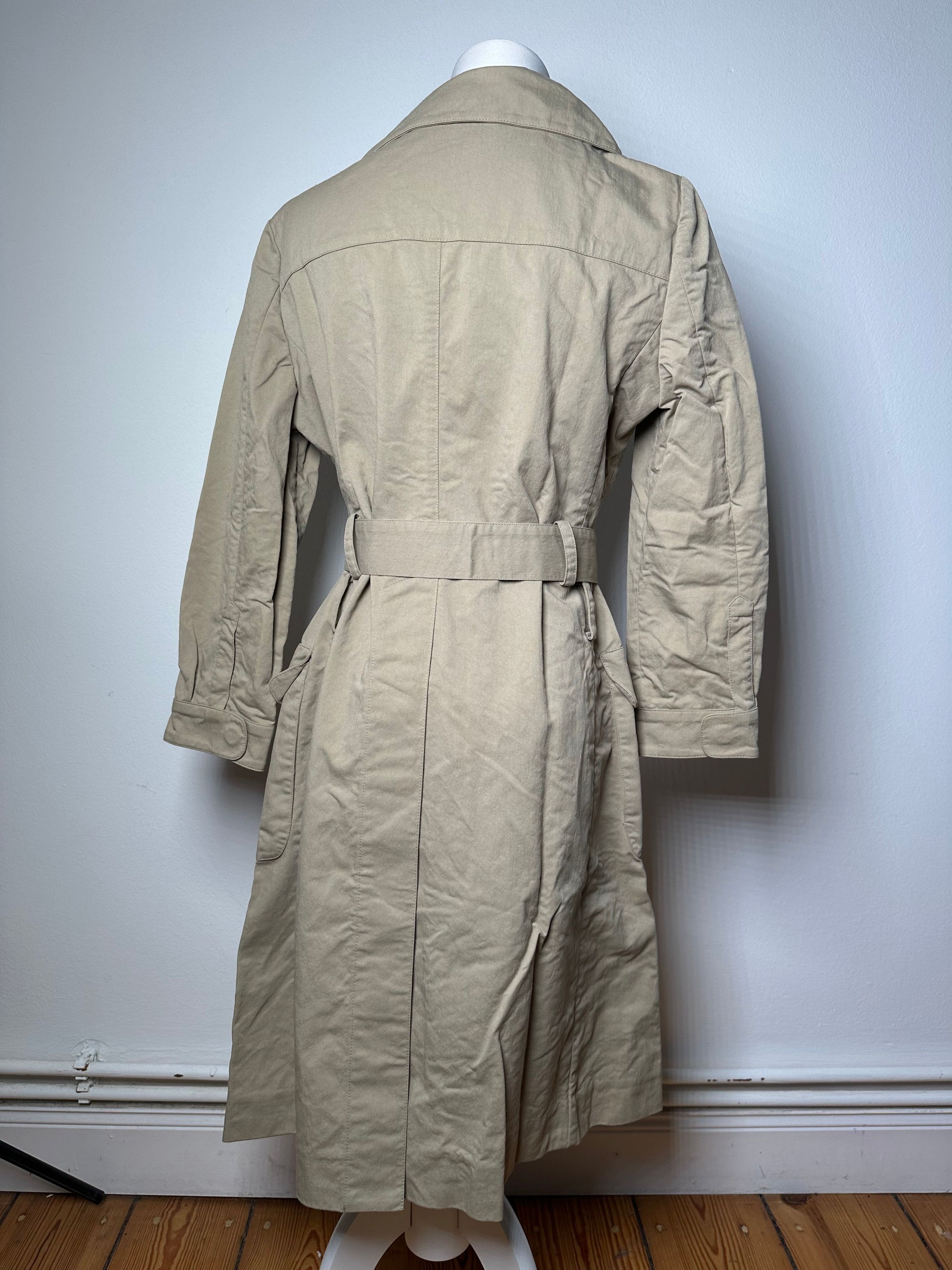Marni Vintage Trenchcoat Beige L Size L / US 10 / IT 46 - 13 Thumbnail