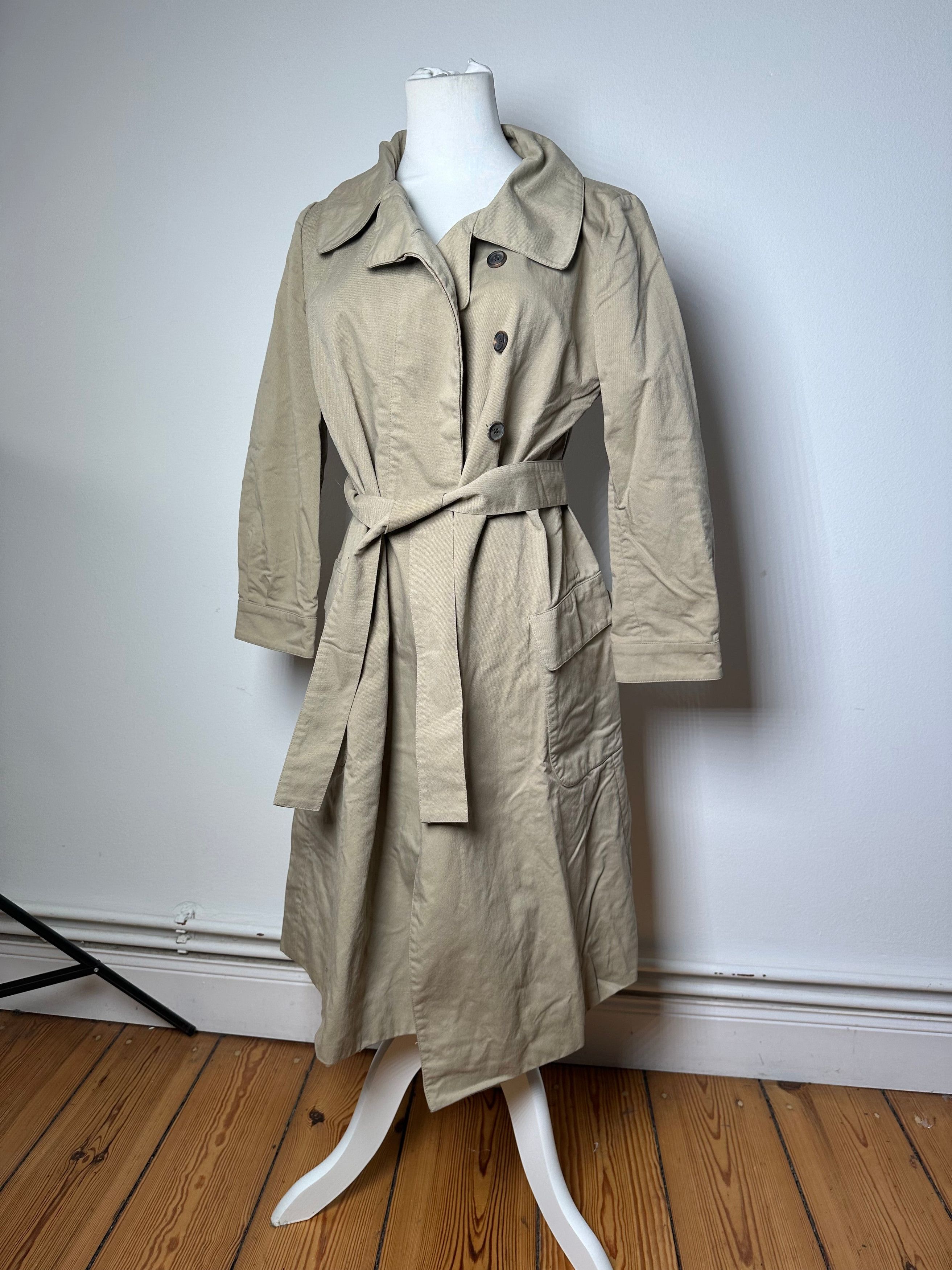 Marni Vintage Trenchcoat Beige L Size L / US 10 / IT 46 - 9 Thumbnail