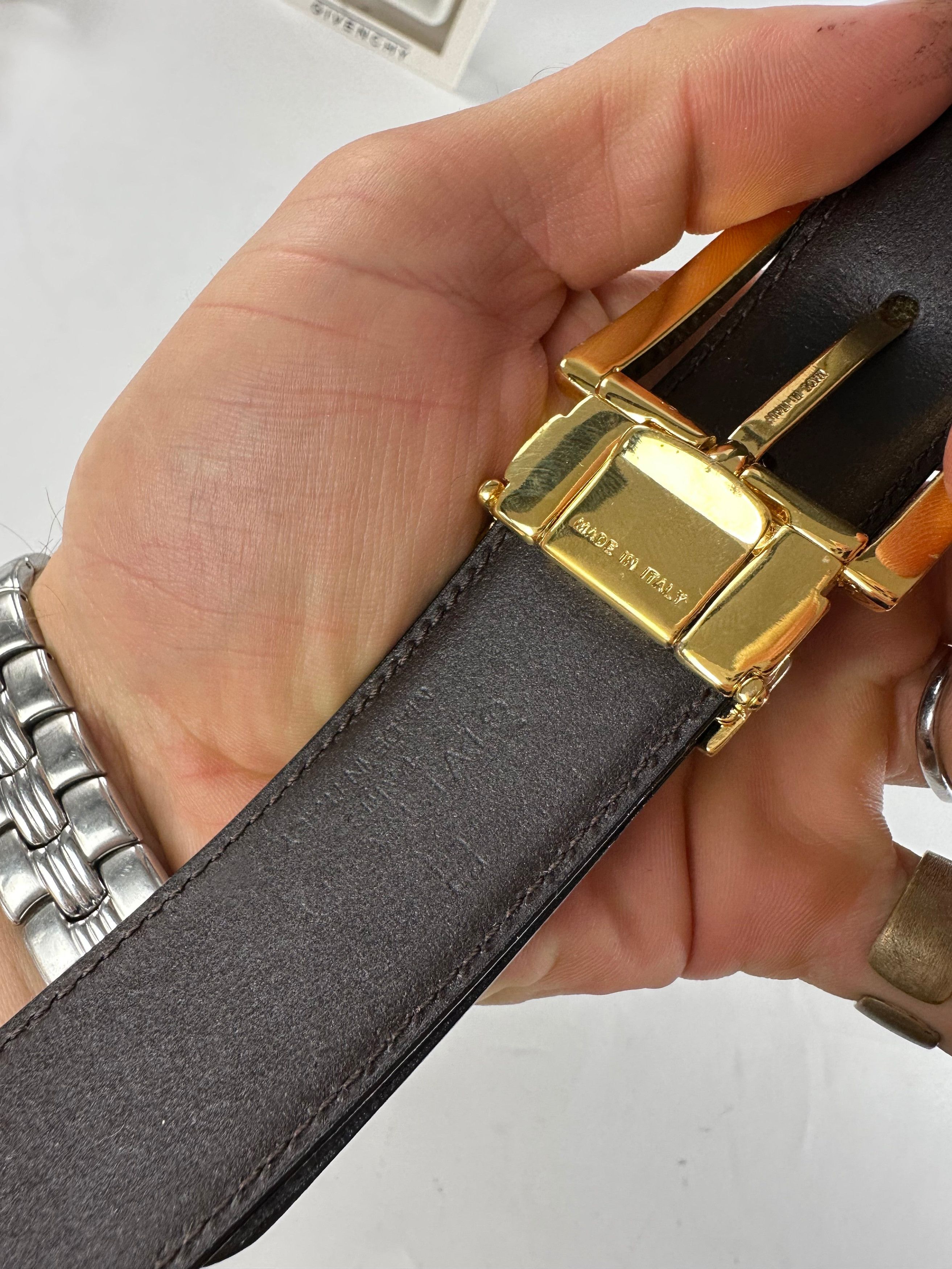 Givenchy Leather Belt Set Black New Size ONE SIZE - 8 Thumbnail